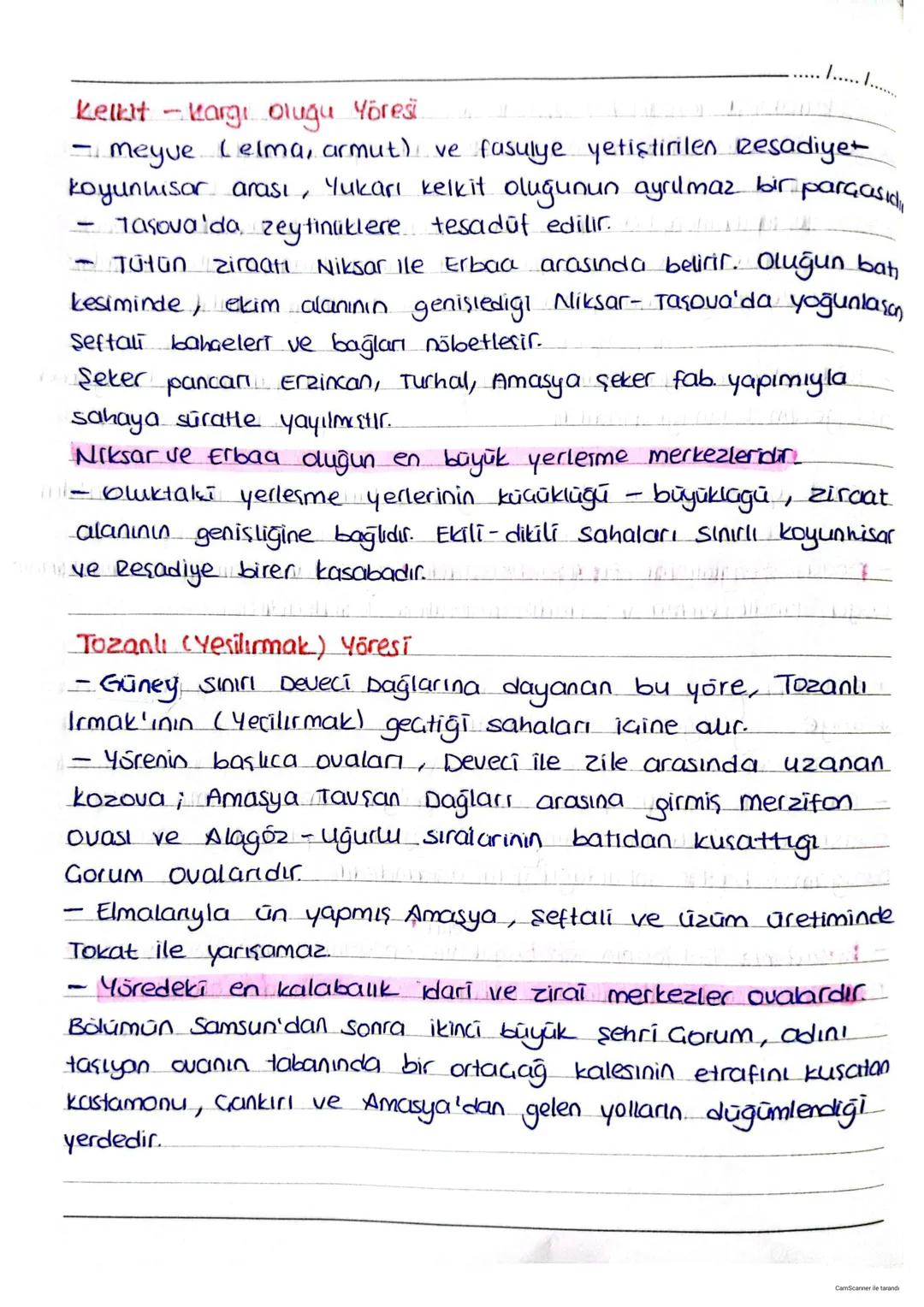 Karadeniz Coğrafyası
Toprak örtüsü
/...../.......
★ Karadeniz bölgesi, nemli bir iklimin etkisinde olduğun-
alan kesimlerde yıkanma yok (dek