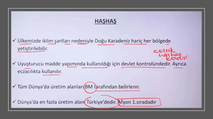 TÜRKİYE'DE TARIM Tarım Tipleri
▸ Ekstansif Tarım
eski tarım
geleneksel, kaba, eski tarım
İklim koşullarına bağlıdır ve verim düşüktür
Genell