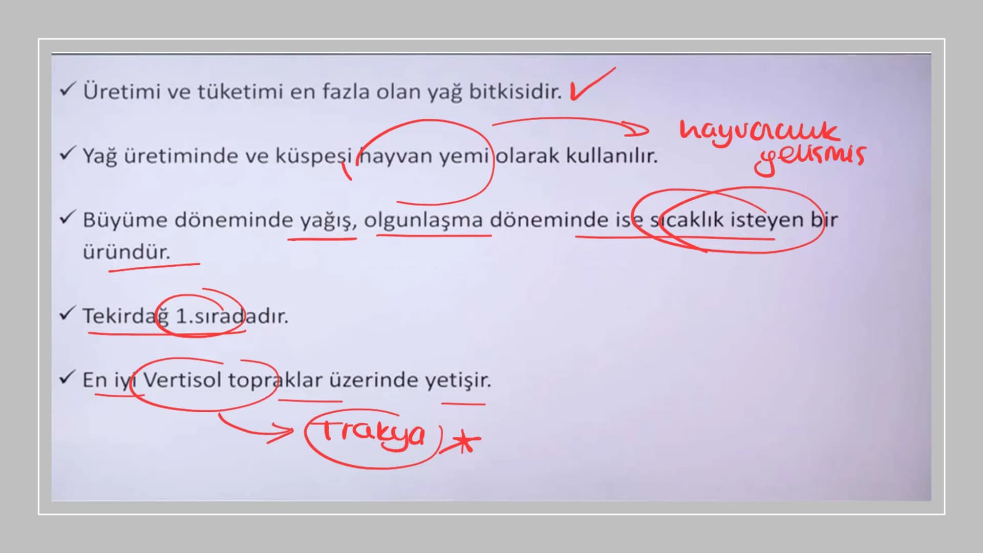 TÜRKİYE'DE TARIM Tarım Tipleri
▸ Ekstansif Tarım
eski tarım
geleneksel, kaba, eski tarım
İklim koşullarına bağlıdır ve verim düşüktür
Genell