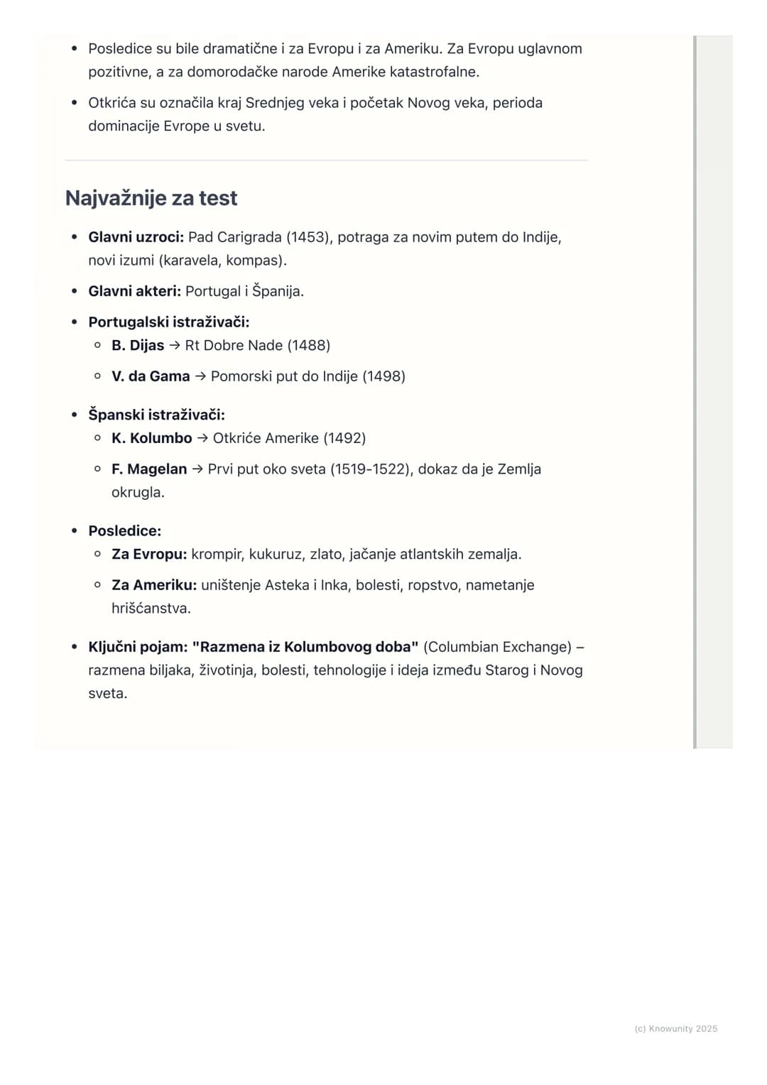 # Velika geografska otkrića -
novi svetovi

Uvod u velika geografska otkrića

Ovo je period na kraju 15. i početkom 16. veka kada su evropsk