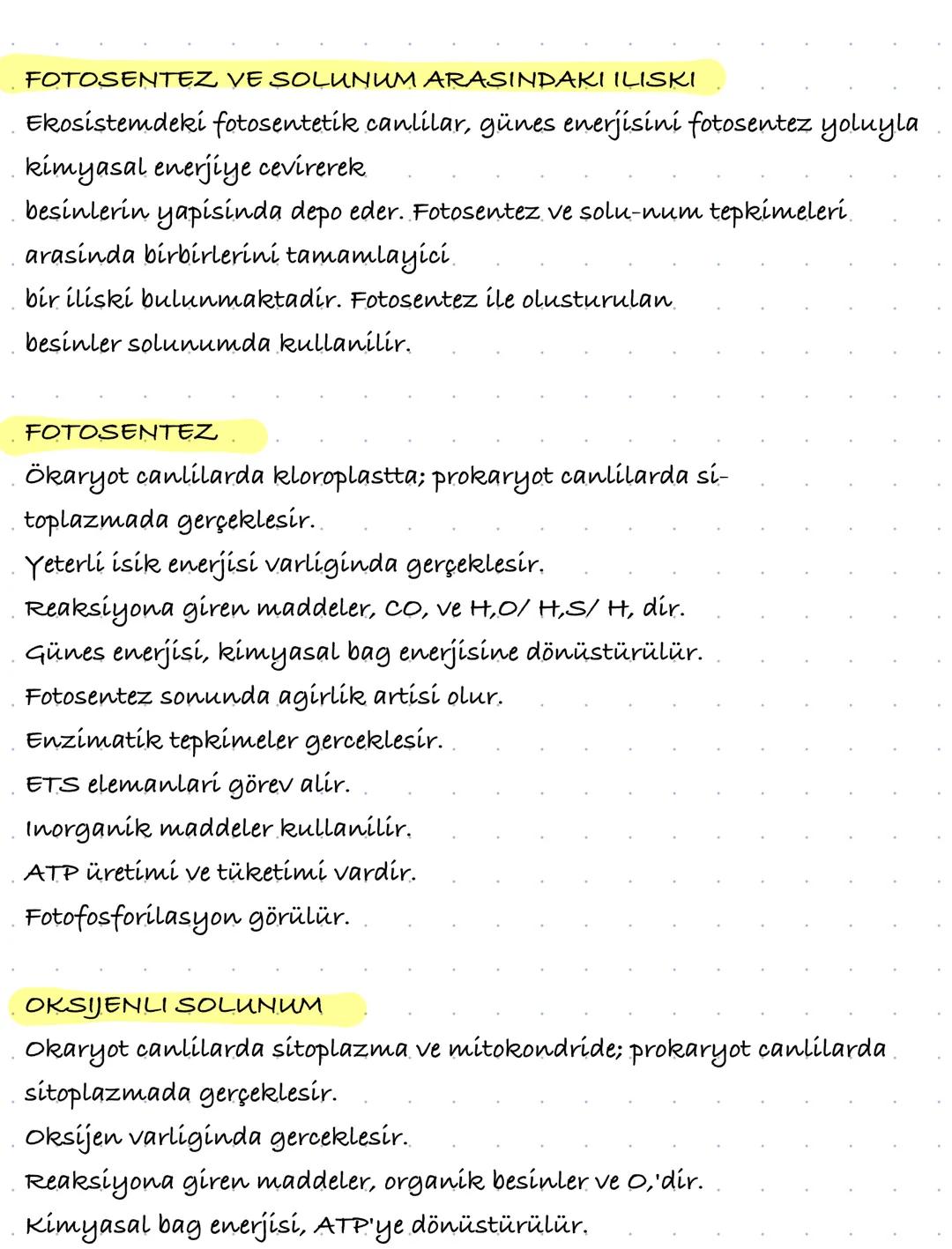 # OKSİJENLİ SOLUNUM

Canlinin yasamini devam ettirebilmesi için organik maddeleri
parçalayarak enerji elde etmesi olayına hücresel solunum d