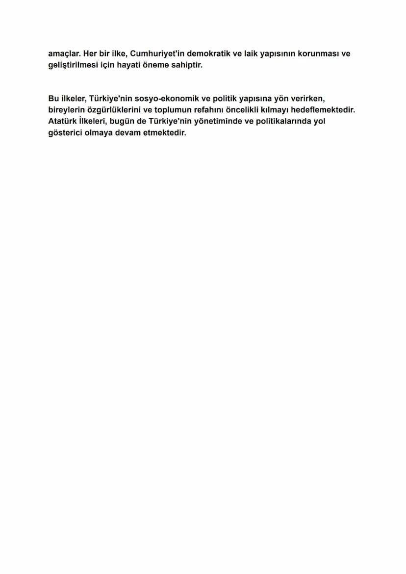 Atatürk ilkeleri
Atatürk İlkeleri, Türkiye Cumhuriyeti'nin kuruluş felsefesini oluşturan ve
Atatürk'ün önderliğinde benimsenen temel prensip
