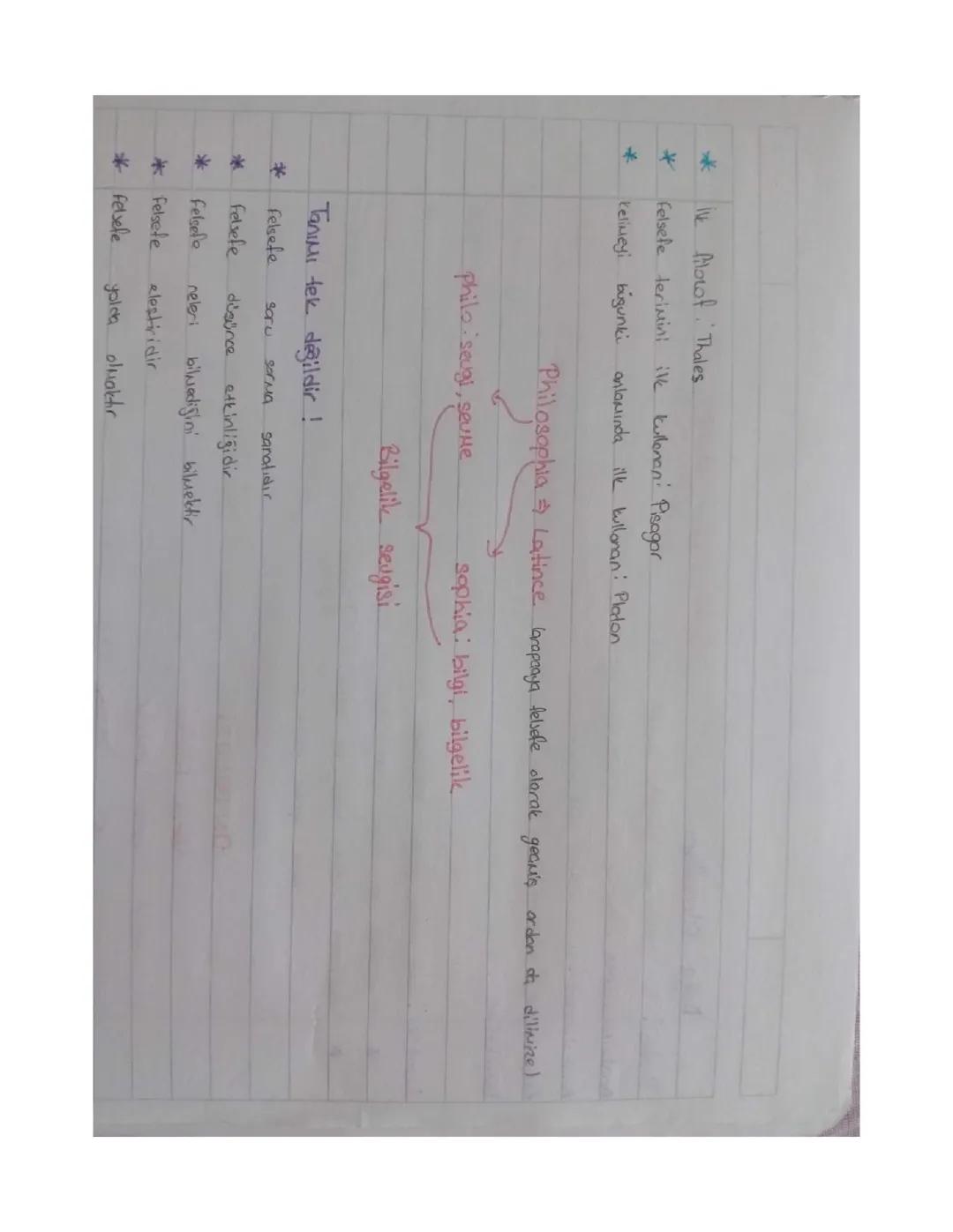 11.sinif felsefe ders notları 
