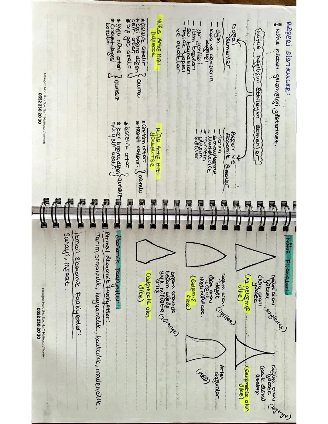 TYT COĞRAFYA BEŞERİ SİSTEMLER