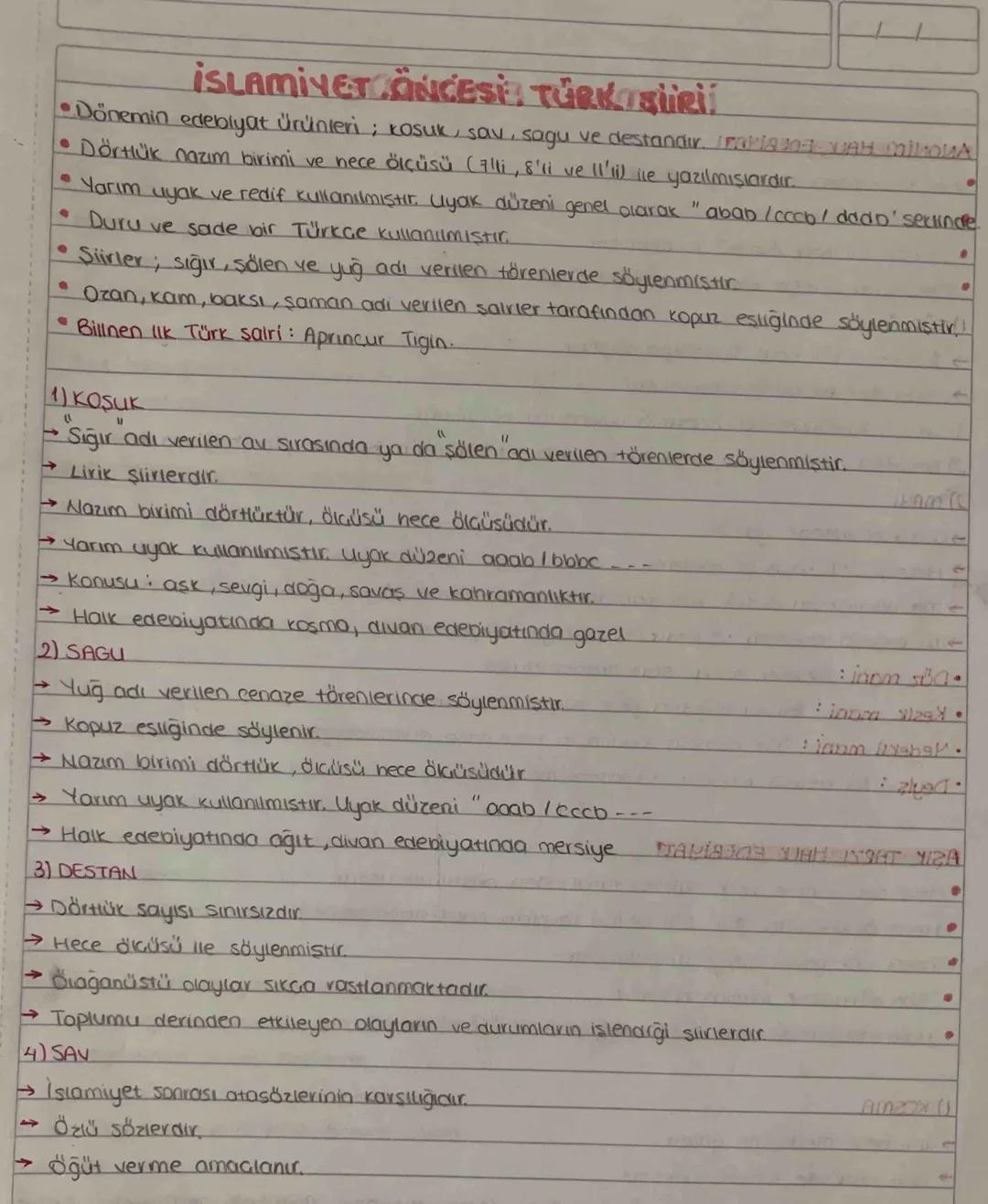 ~TÜRK EDEBİYATI NAZIM ŞEKİLLERİ~
İslamiyet öncesi
LKOSUK
L Sagu
LDestan
उणम
Halk Edebiyatı
Divan Edebiyatı
Beyit
L Gazel
L kaside
Lmesnevi
L