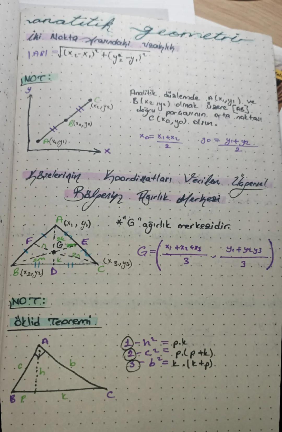 # ranatitik geometri

iki. Nokta frasındaki izahlık

1.ABI = √(x2-x)²+(y-y.??.

NOT:

y

C
(x2,y2)

(x,yo)

A(xy).

x

Analitik düzlemde A(x