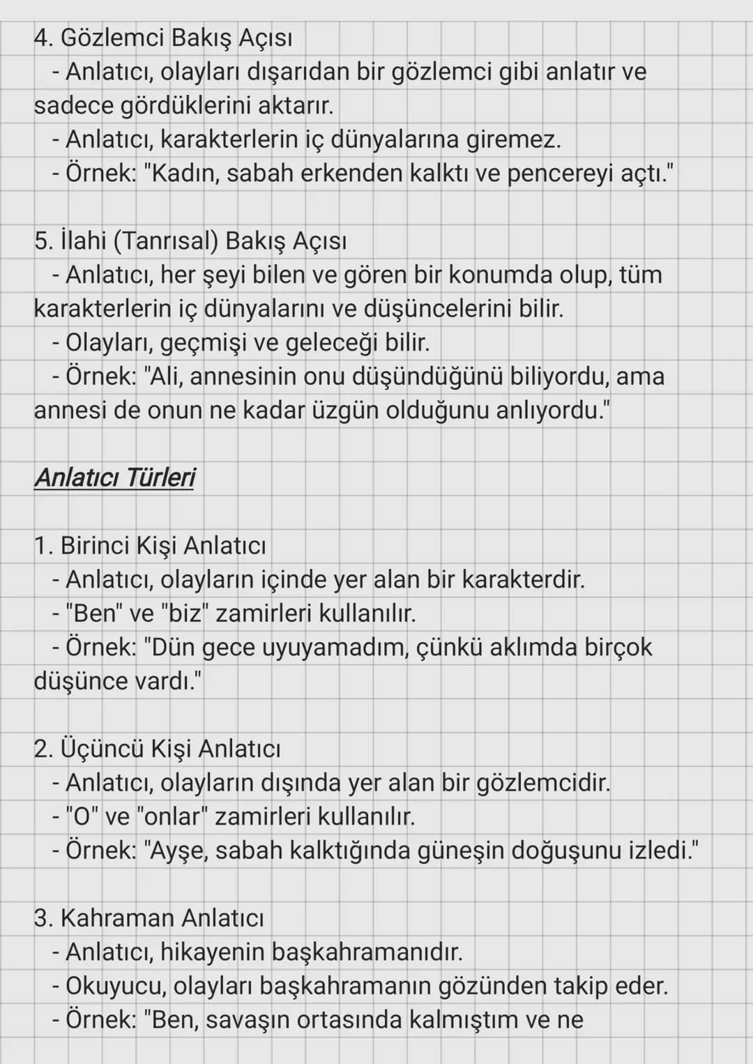 Bakış Açısı ve Anlatıcı Türleri
Bakış Açısının Tanımı
Bakış açısı, bir hikaye veya romanın anlatıldığı perspektifi
ifade eder. Anlatıcının o