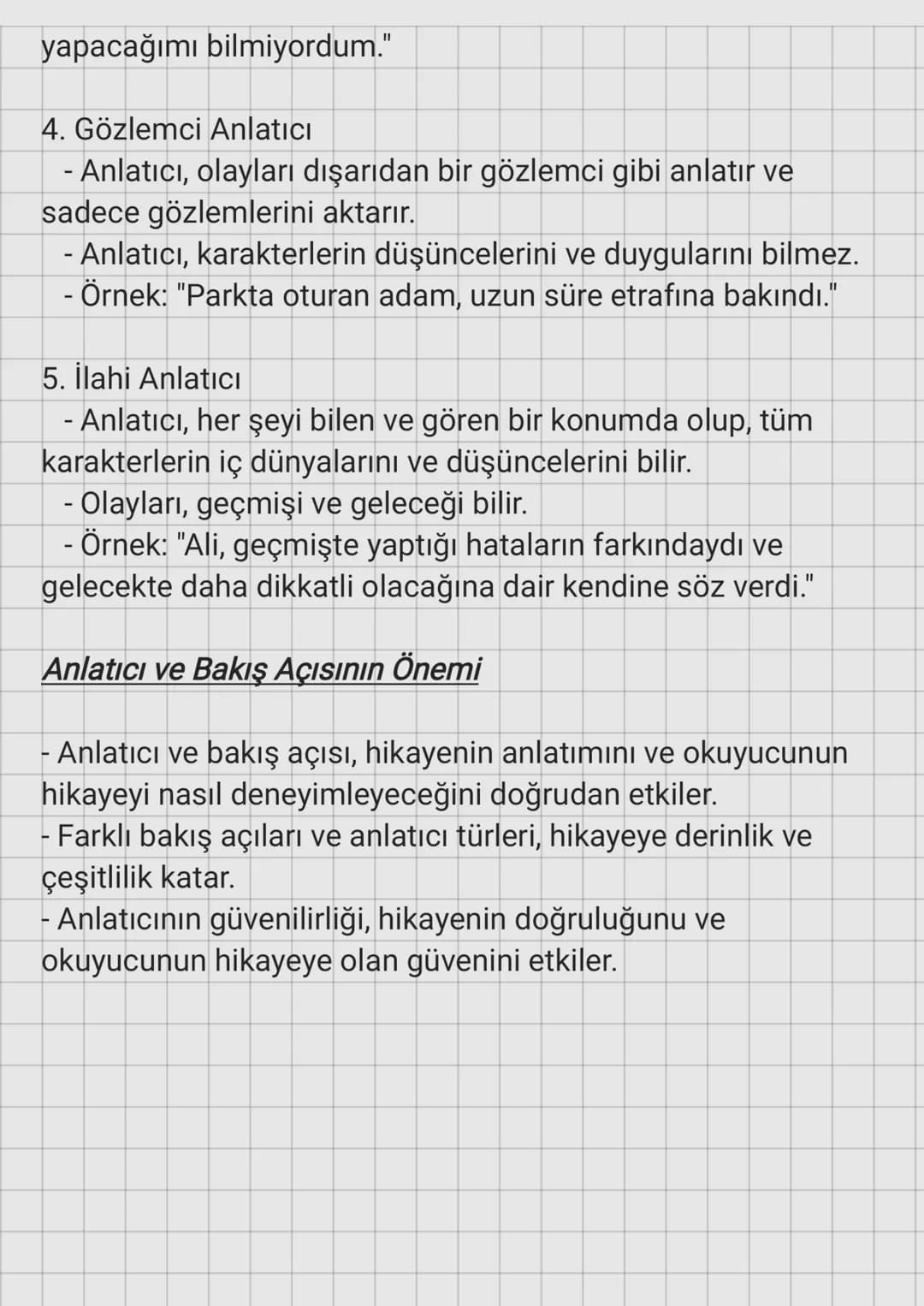 Bakış Açısı ve Anlatıcı Türleri
Bakış Açısının Tanımı
Bakış açısı, bir hikaye veya romanın anlatıldığı perspektifi
ifade eder. Anlatıcının o