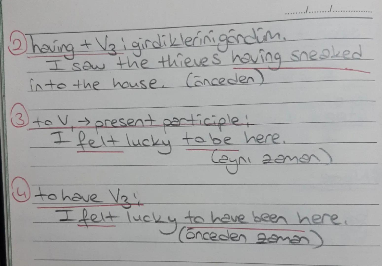 # Gerunds

- Fiile " -ing " eklenmesiyle oluşan yapıdır.
Genelde eylemin kendisi ya da genel durum ifade edilir.

- Özne olarak;
Swimming is