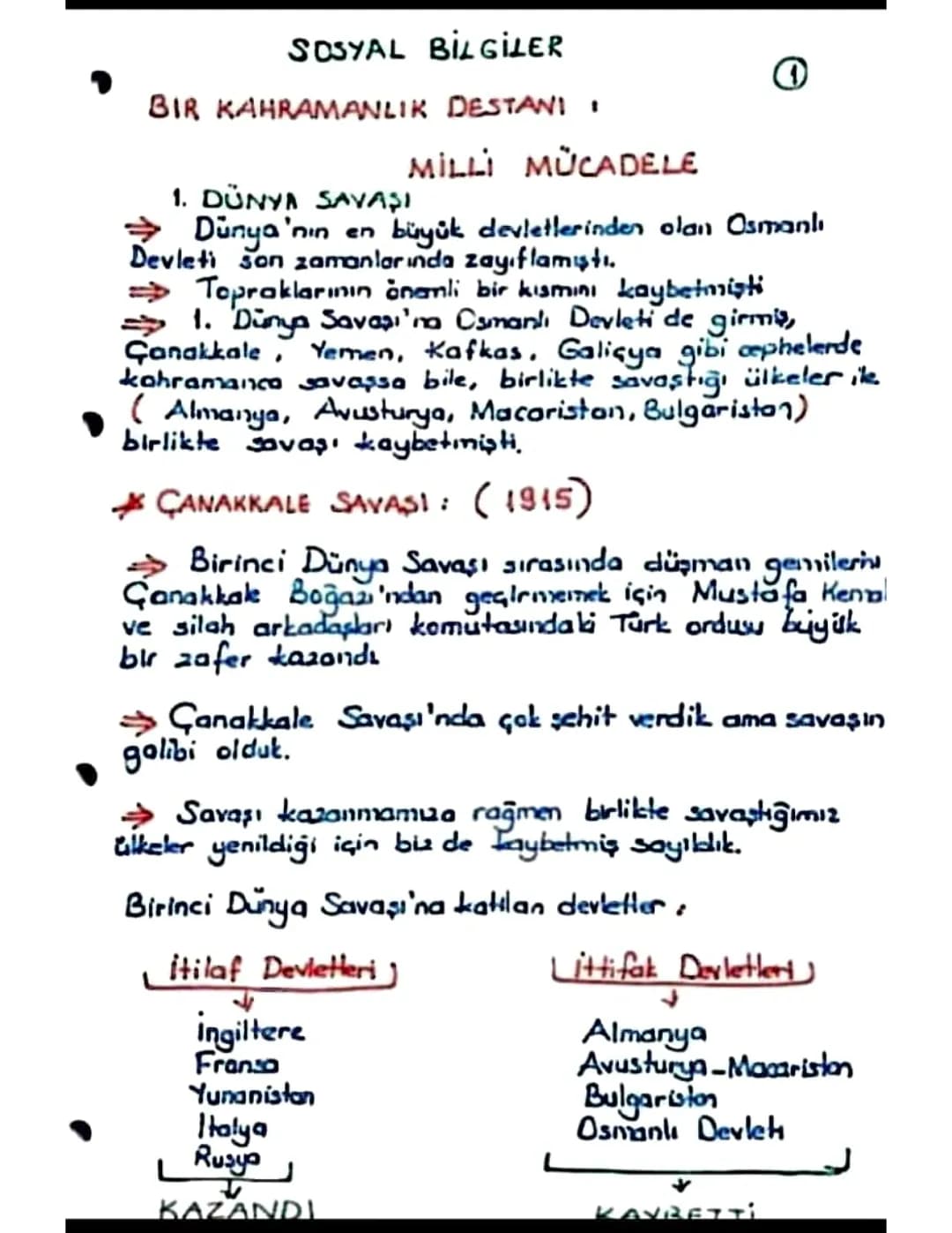 Milli mücadele 