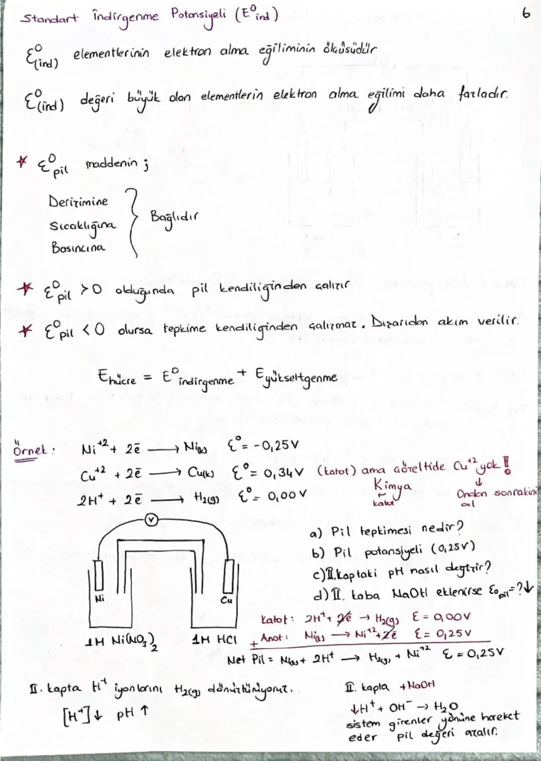 Kimya
ve Elektrik
Elektron alışverişinin olduğu tepkimelere indirgenme - yükseltgenme tep. denir.
indirgenme Tepkimeleri (Redüksiyon)
Bir at