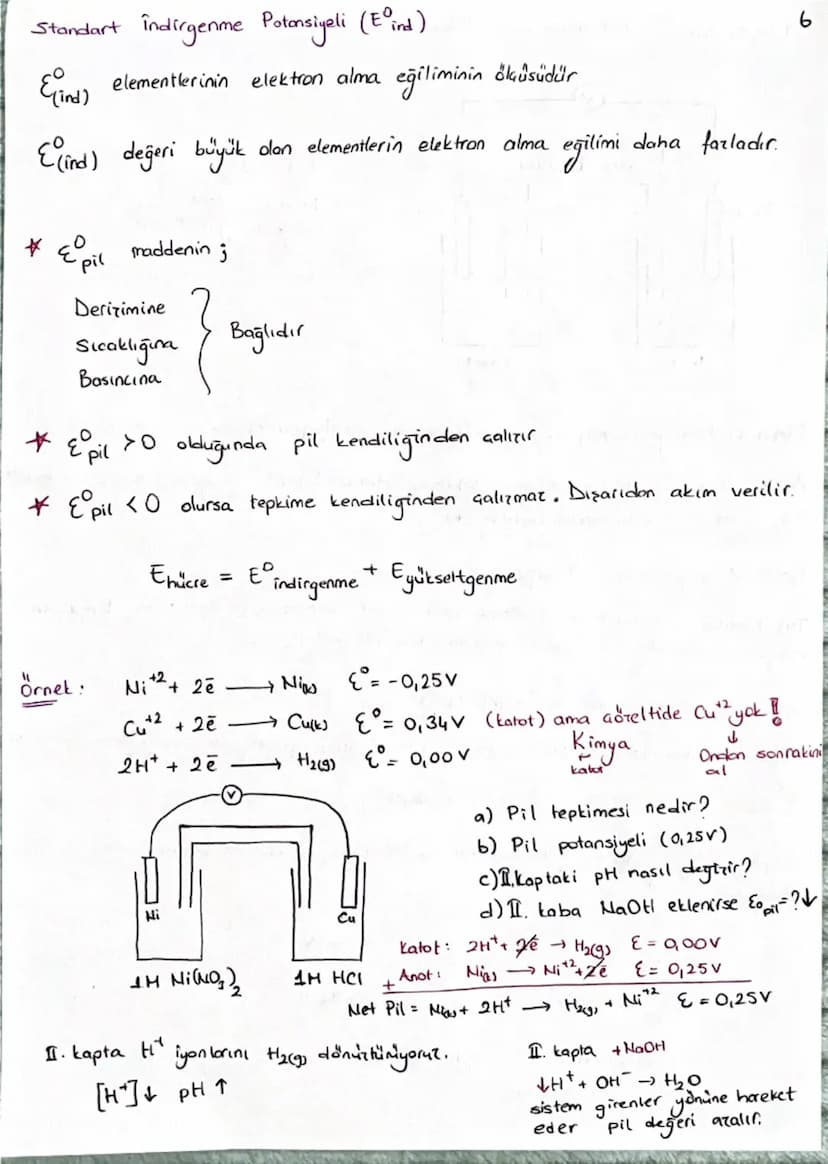 Kimya
ve Elektrik
Elektron alışverişinin olduğu tepkimelere indirgenme - yükseltgenme tep. denir.
indirgenme Tepkimeleri (Redüksiyon)
Bir at