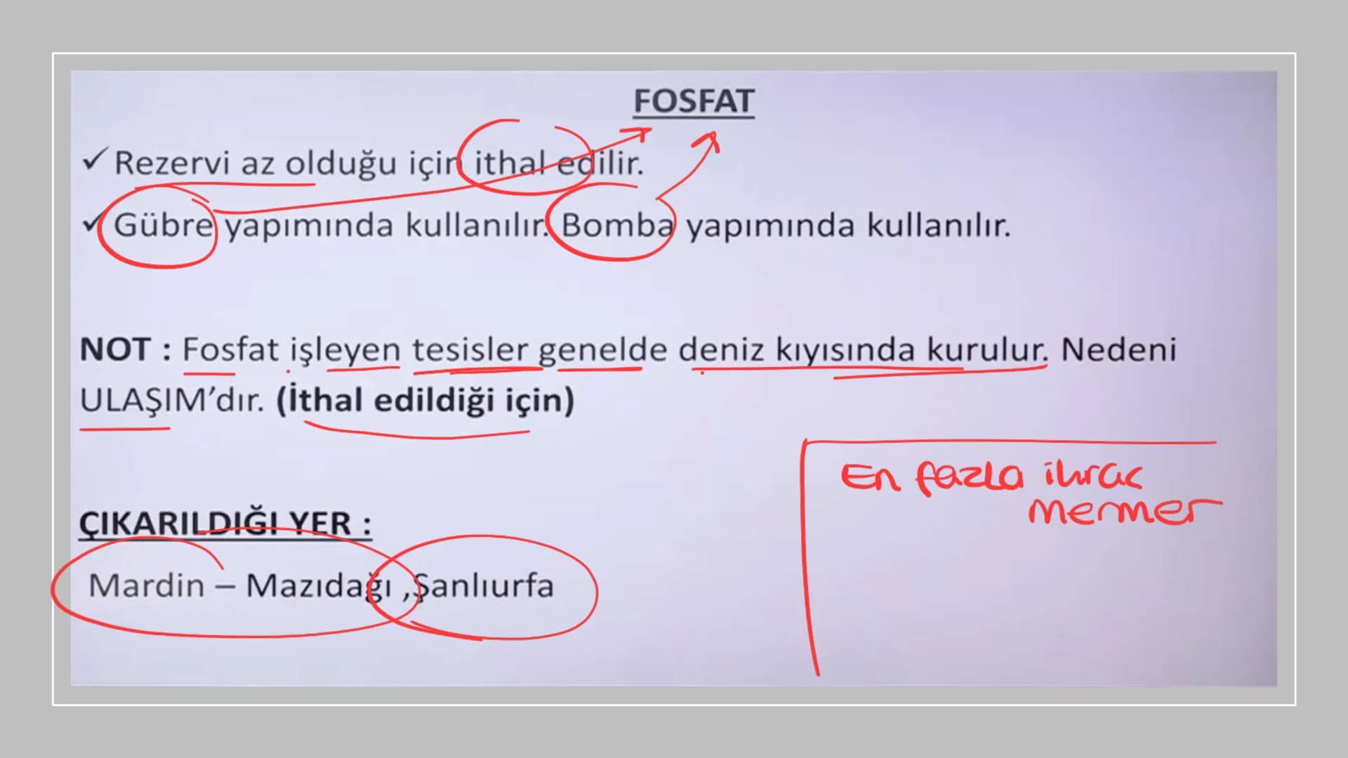 TÜRKİYE'DE MADEN,
ENERJİ KAYNAKLARI,
SANAYİ VE TİCARET Rezerv Madenin bulunduğu alan.
Tenör İşlenebilir maden
demir (hon)
Cevher(tuvenan): M