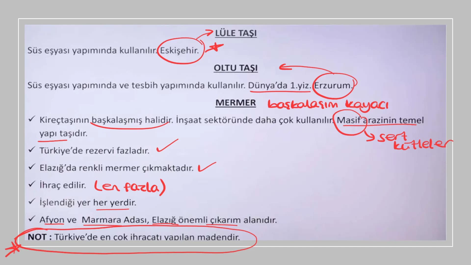 TÜRKİYE'DE MADEN,
ENERJİ KAYNAKLARI,
SANAYİ VE TİCARET Rezerv Madenin bulunduğu alan.
Tenör İşlenebilir maden
demir (hon)
Cevher(tuvenan): M