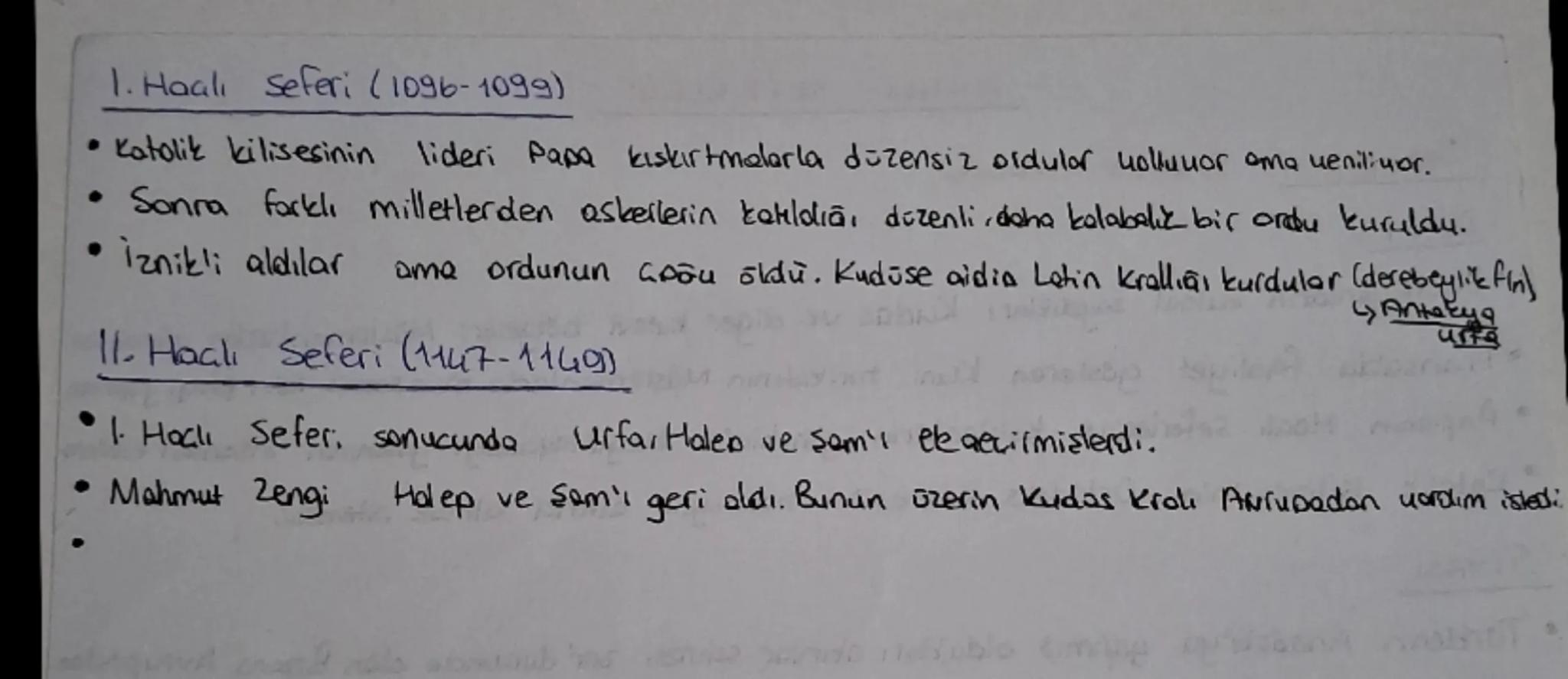 HAGLI
SEFERLEQI
Sebepleri
DINI
Sinauda Qikocok
• Hristiyanların kutsal saydıkları Kudüs ve diğer kutsal bölgeler: Müslümanlardan almak ist.

