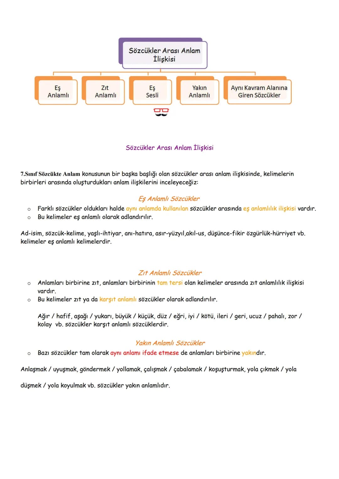 7.Sınıf Sözcükte Anlam
7.Sınıf Sözcükte Anlam Konusu, sözcüklerin farklı anlamlarda kullanılması ile ilgilidir. Kelimelerin birden çok
anlam