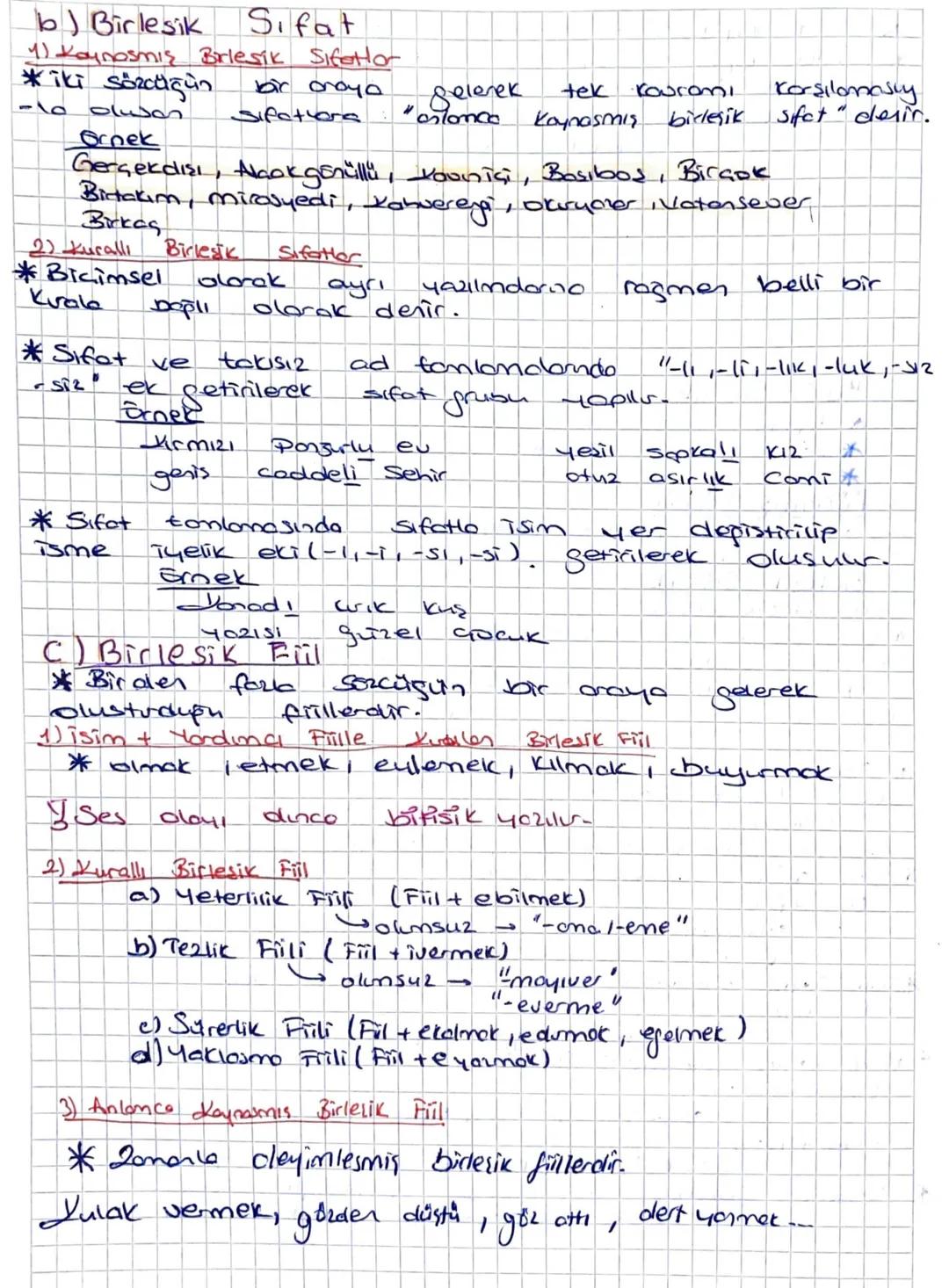 Yapılarına Göre Sörükler
Birlea
Turemis
Basit Socük
*Yapım Eki almonis
szcüktür.
* Yok
bisiminde
obbilir.
Gasit
*Gekim ект alabilir
2) Türem