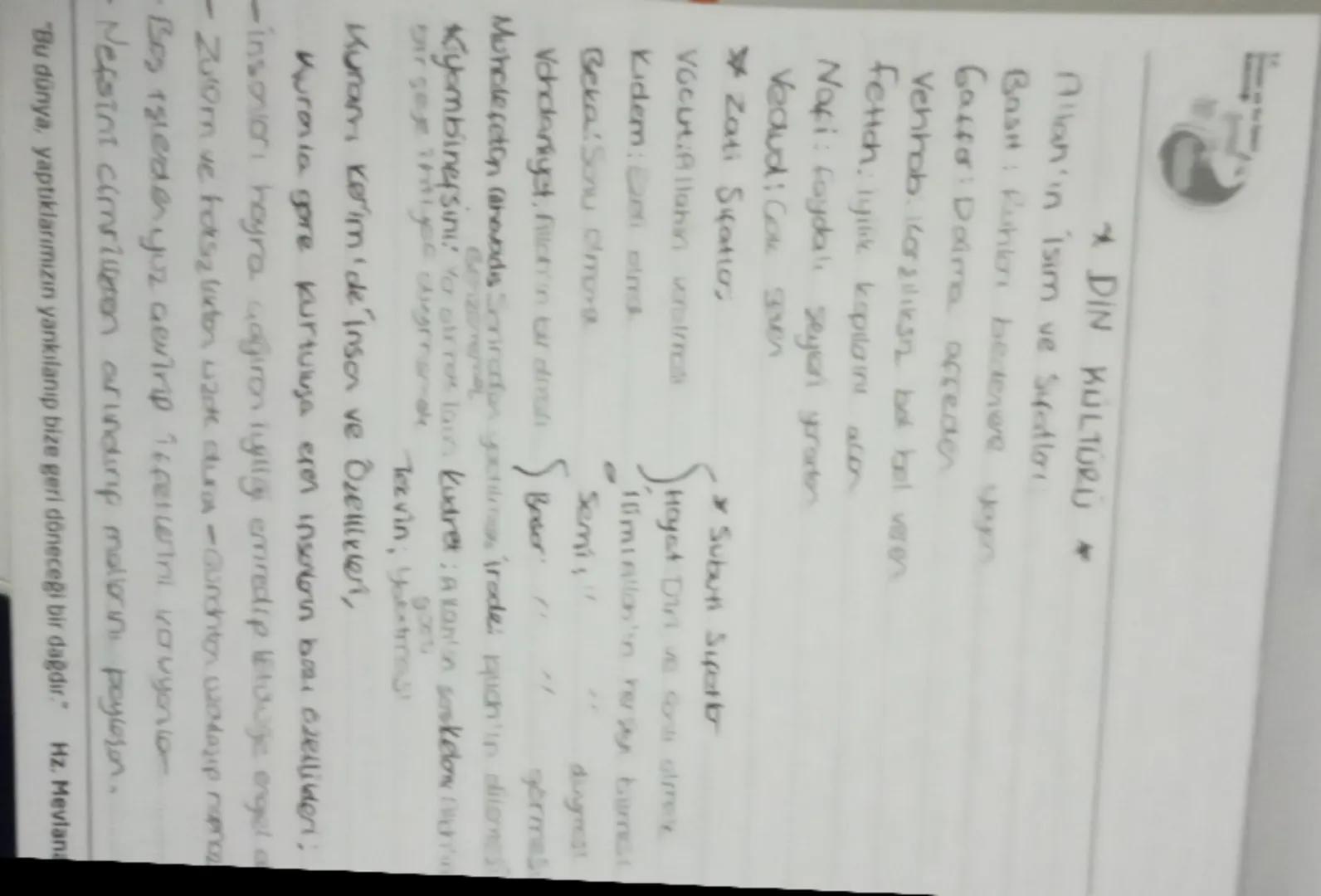 * DIN KULTURU *
Allah'ın isim ve Sufatlo
Bast: Ruhlon
bedenere yayen
Gaffer: Daima affeder
Vehhab. Koralikan bol bel veren
fettch, iyilik ka