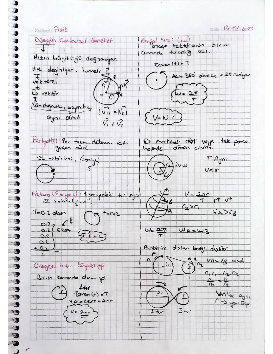 Düzgün Çembersel Hareket Nedir? Anlaşılır Bir Rehber