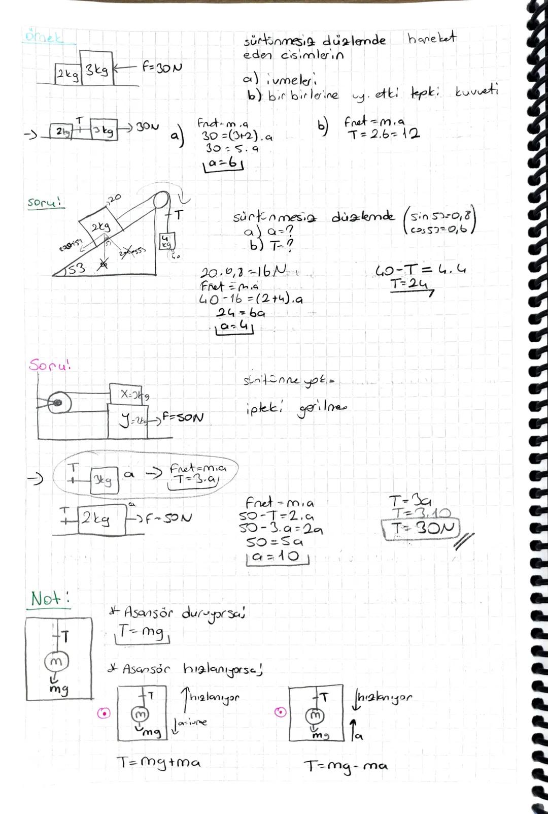 -Newton' un Hareket yasaları-

(1) Eylemsizlik Prensibil

Hareketlinin bulunduğu konumu korumasıdı. Hareket halindey-
se haneketine sabit hı