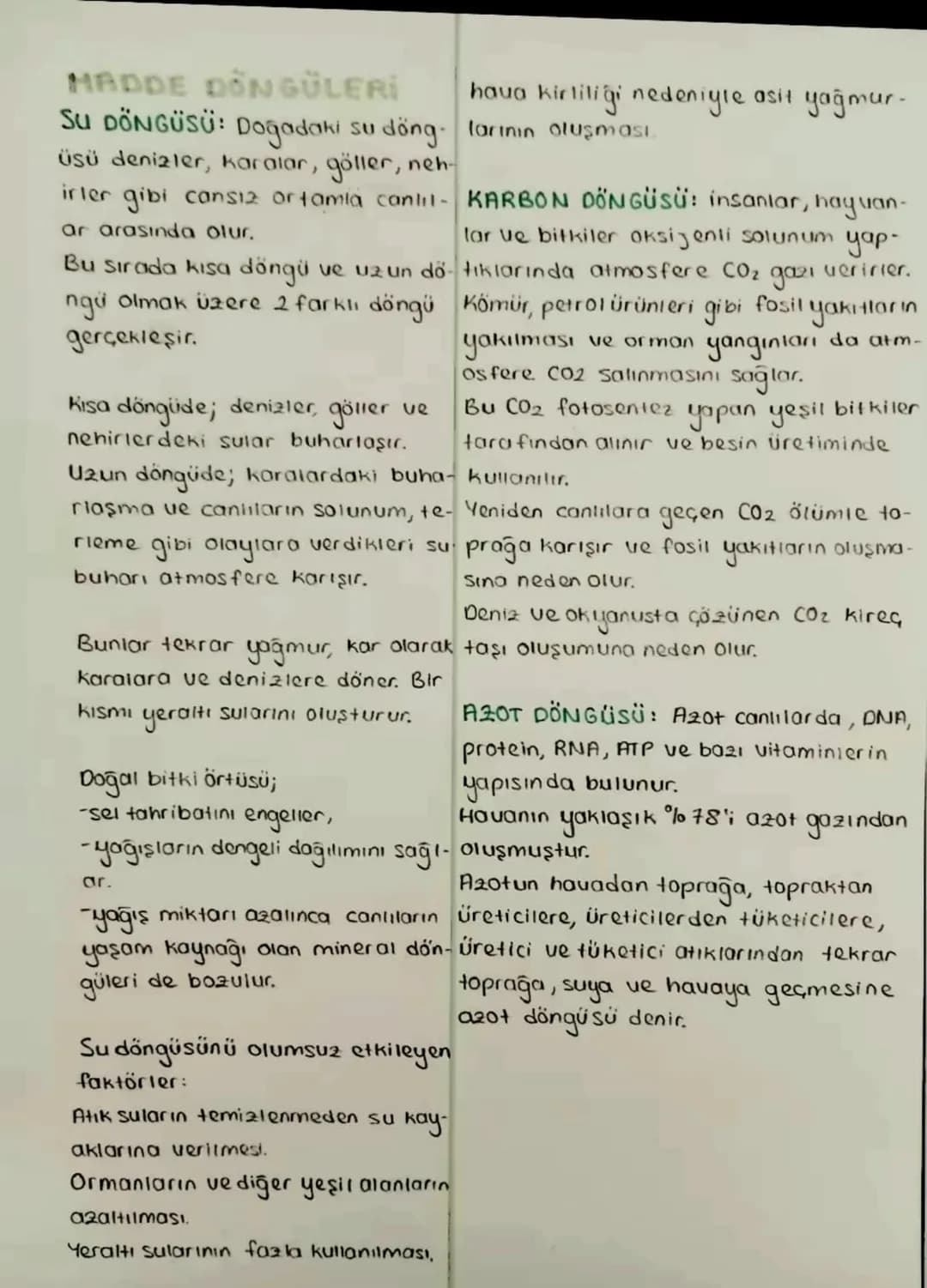 S
EKOSISTEMDE MADDE
VE ENERJI AKIŞI:
Ekosistemdeki enerjinin birincil
kaynağı güneştir
BESIN AGI: Doğadaki hayvan türleri-
nin çoğu tek çeşi