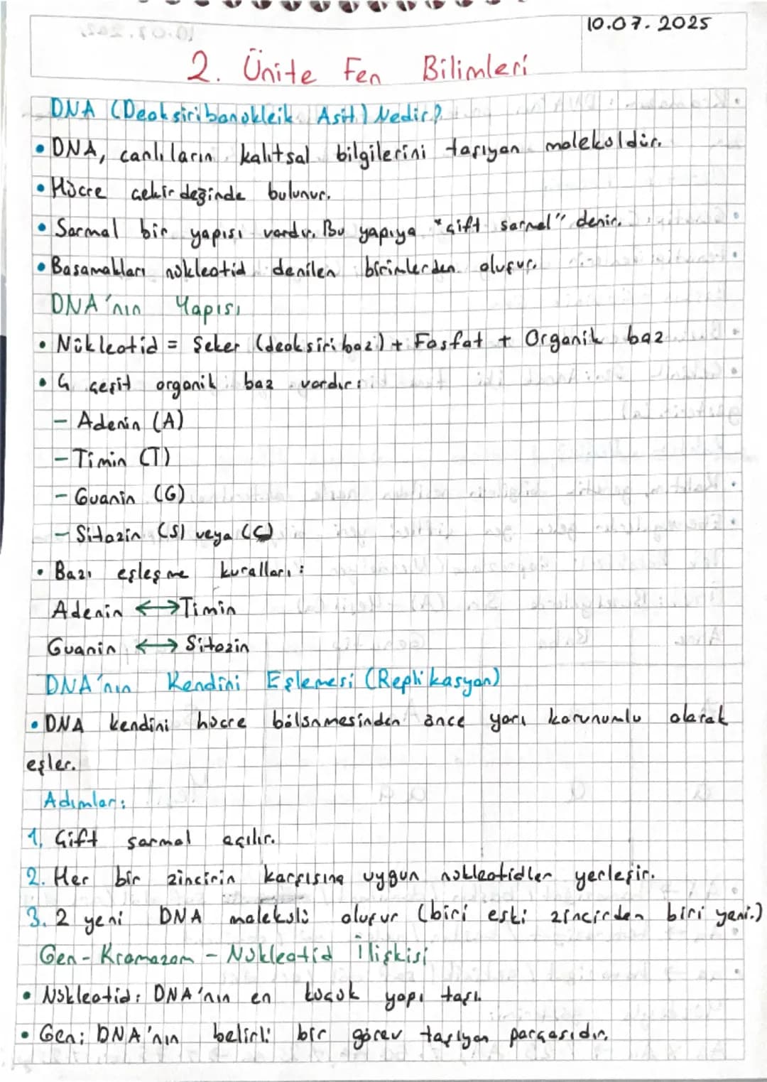 250.000.00
08.07.2025
Kalıtım
Nesilden nesle aktarılan bilgilerin tümüne kalıtım
denir. Bu genetik bilimi olarak adlandırılır. Gregor
Mendel