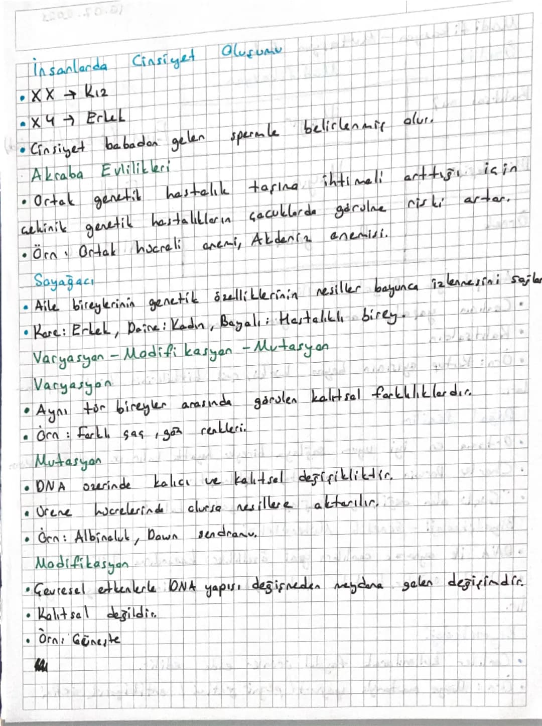 250.000.00
08.07.2025
Kalıtım
Nesilden nesle aktarılan bilgilerin tümüne kalıtım
denir. Bu genetik bilimi olarak adlandırılır. Gregor
Mendel