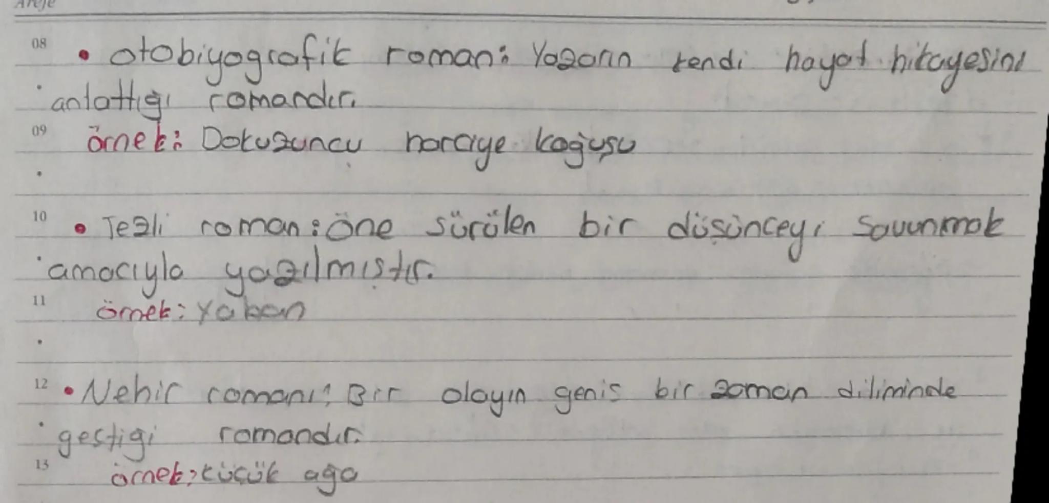 -Romanlardaki kişilerde tipleştirme ve karakter çizme yoluyla verilir.
-Tiplestirme: cimrilik, korkaklık, sevecenlik gibi insani duyguları b
