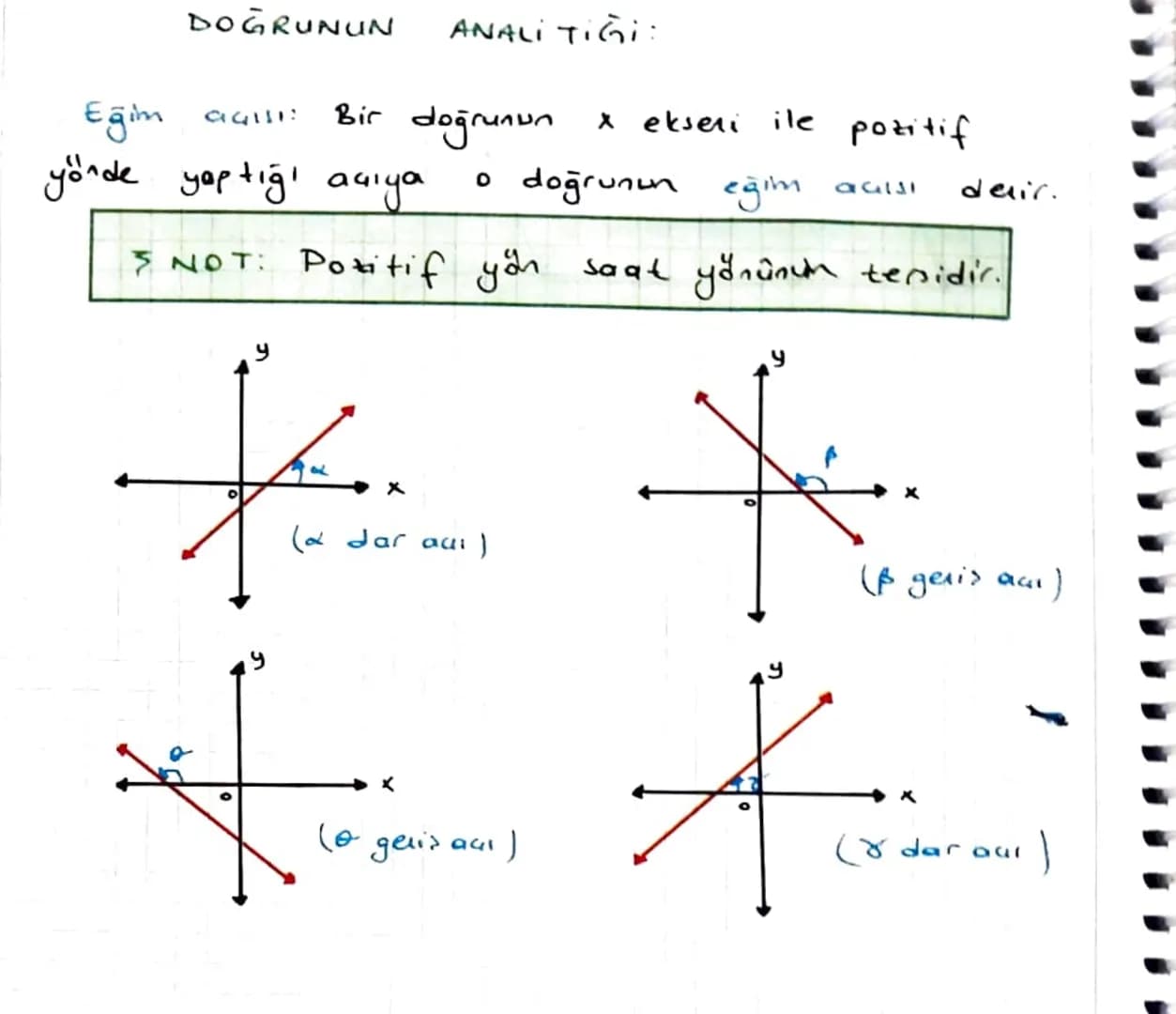 ANALITIK GEOMETRI
Koordinat Sisteri:
2.BÖLGE
1. BÖLGE
3. BÖLGE
x
4. BÖLGE
✗
16
yatay eksen lapsis)
düşey ekser (ordinat)
origin
Bölgelerin i