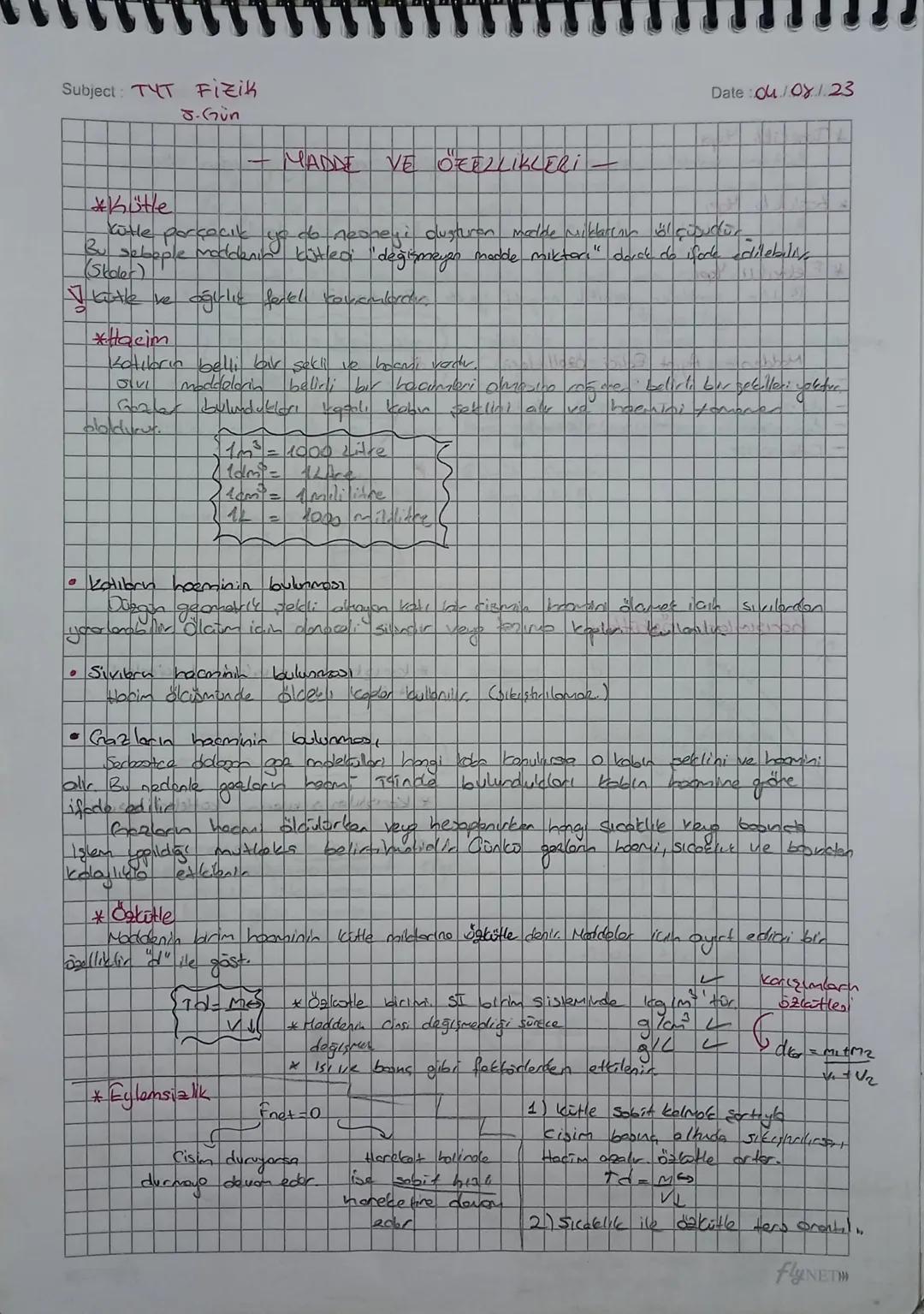 Subject: TYT Fizik
J.Gün
MADDE
VE ÖZELLİKLERi
Date: 04/08/23
*Kütle
Bul
kütle parçacık
Sebeple maddening
(Skoler)
do Aeoneyi olusturon madde