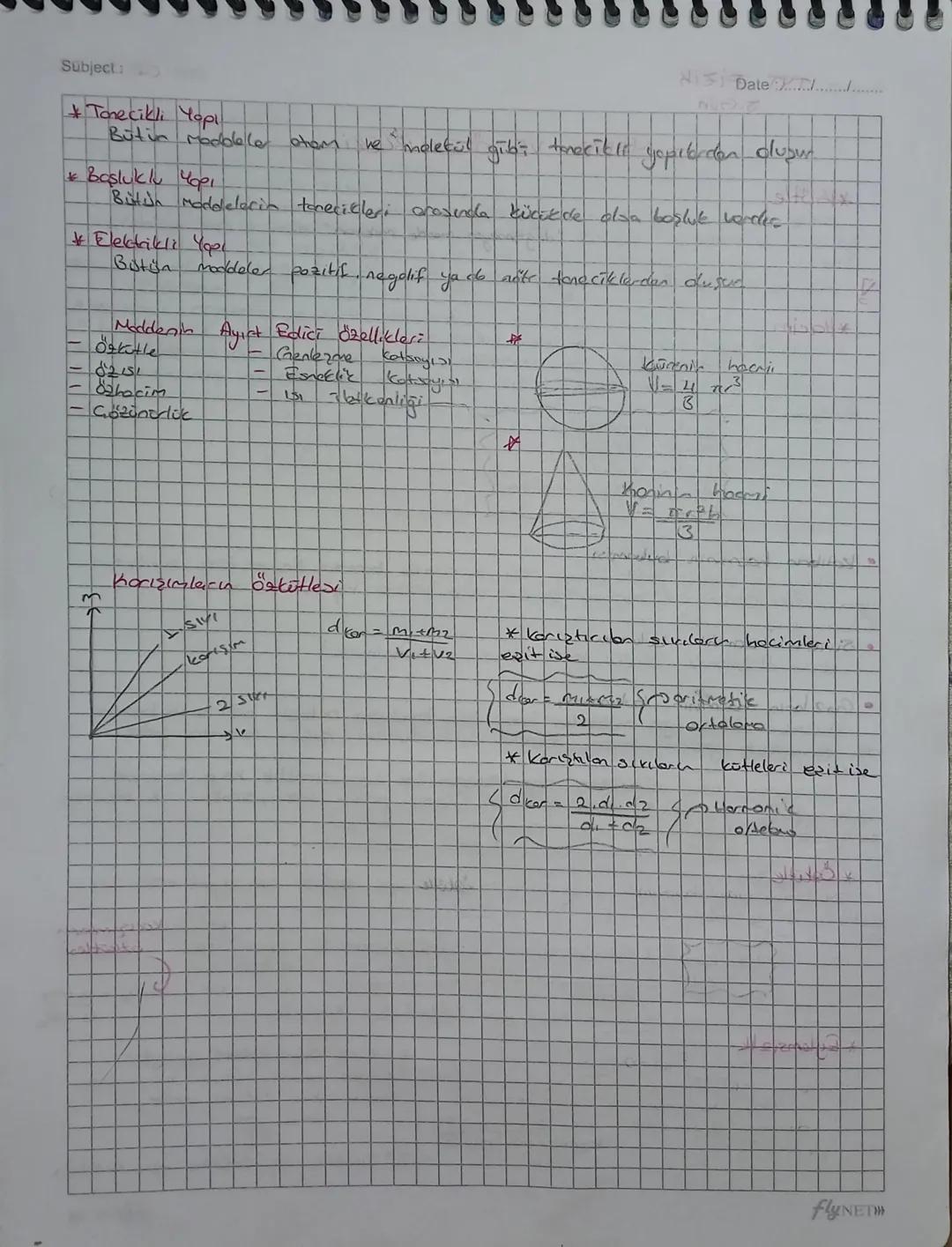 Subject: TYT Fizik
J.Gün
MADDE
VE ÖZELLİKLERi
Date: 04/08/23
*Kütle
Bul
kütle parçacık
Sebeple maddening
(Skoler)
do Aeoneyi olusturon madde