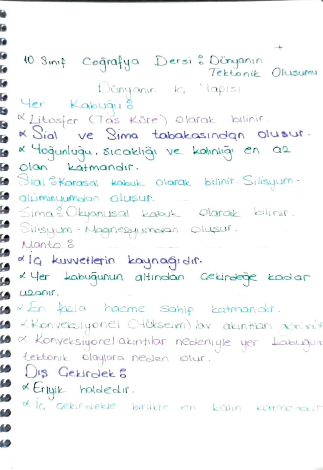 Dünyanın tektonik oluşumu