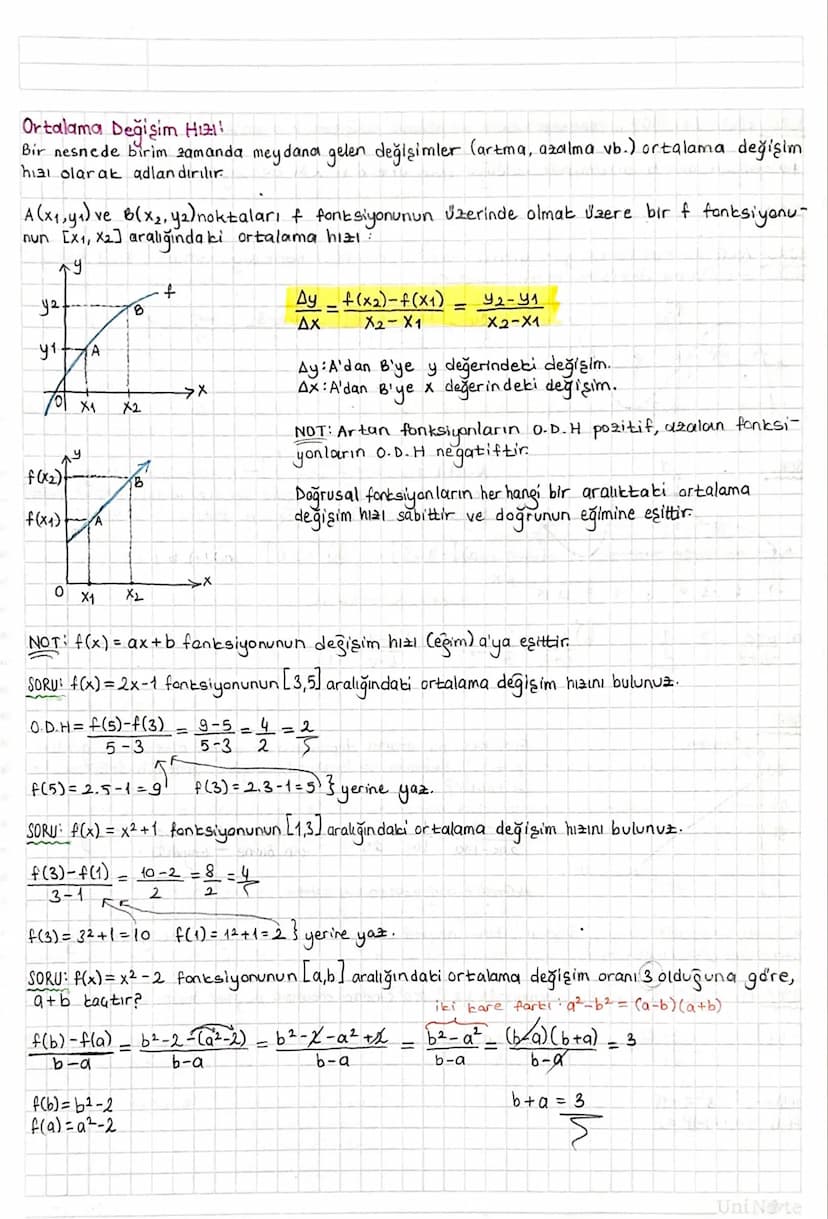 NOT: y = ax² gratiği orijinden geaer. ( x'e
y=ax² + bx
FONKSİYONLARDA UYGULAMALAR:
Over
ise
y=0
arjinder gener.
Fonksiyon Grafiğinin Eksenle