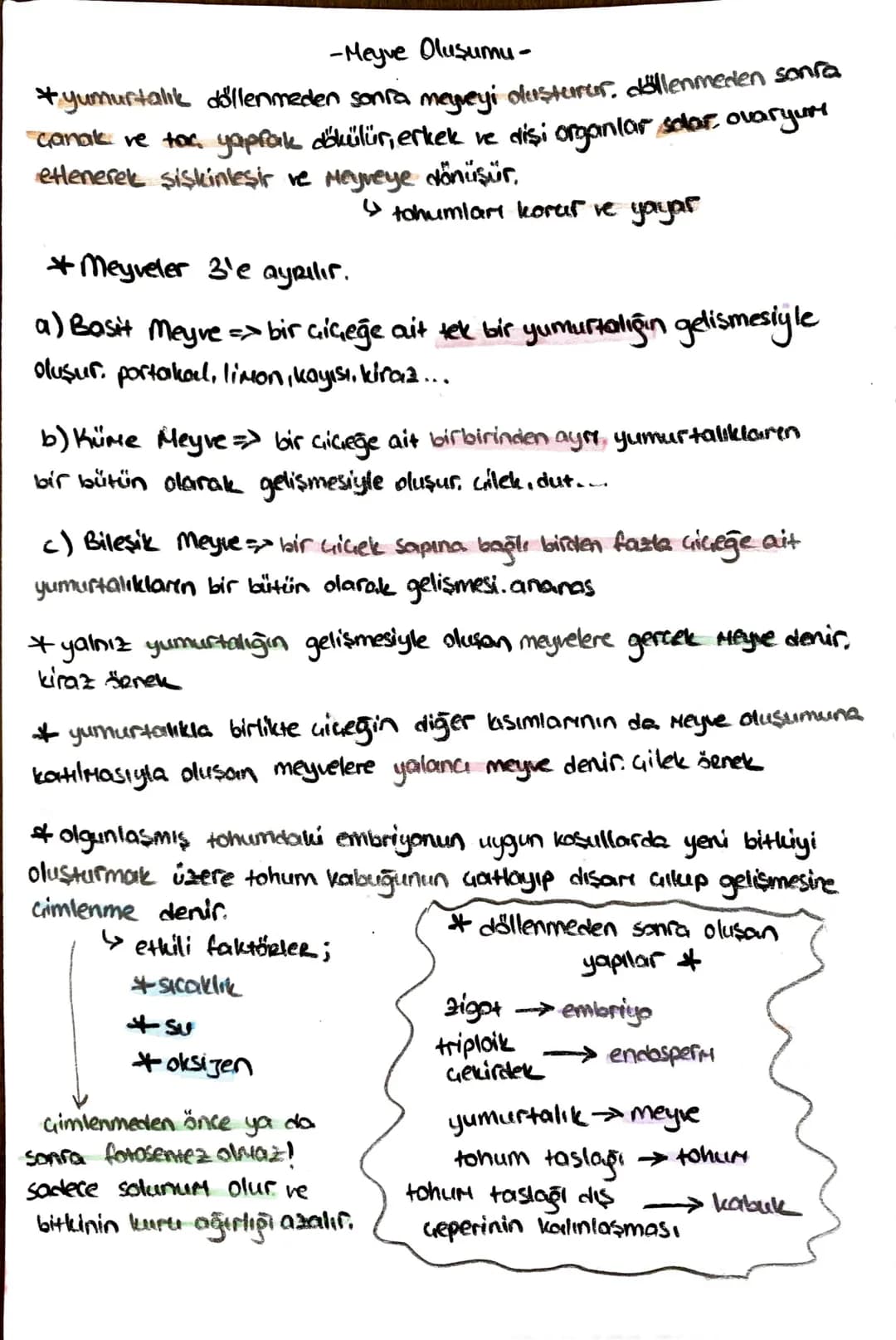 -İletim Doku-
*ksilem (Odun bozu) => Su ve mineral taşır, (inorganik madde)
trake ve traketlerden oluşurlar. dü nücrelerdir, lignin birikimi