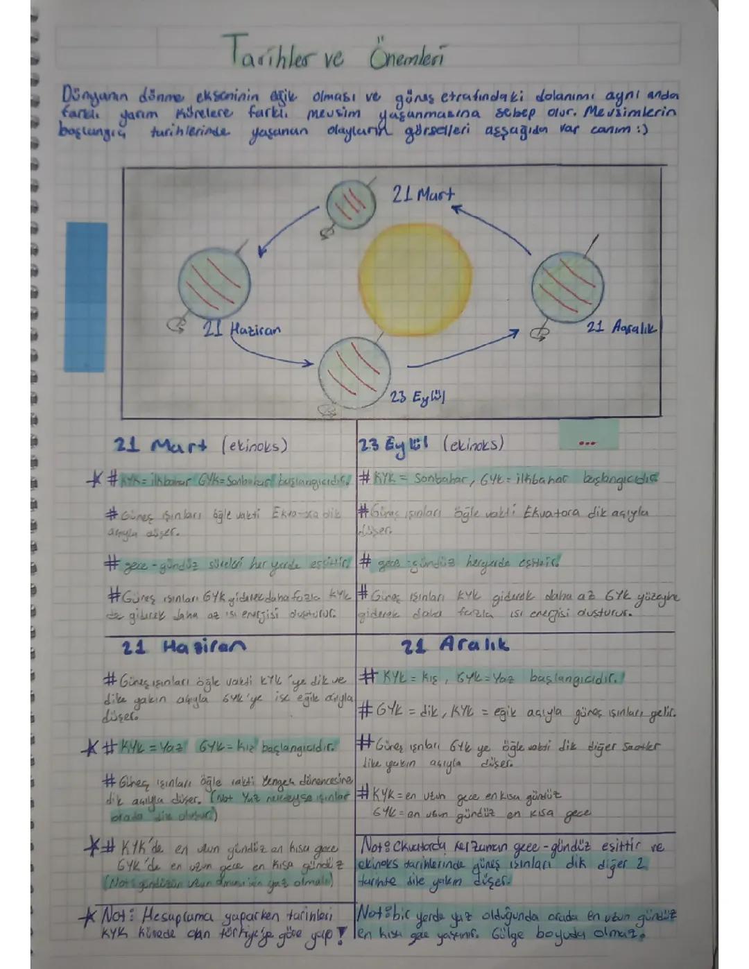 Fen Bilimleri 8. Sınıf Konu Notları ve Anahtar Bilgiler