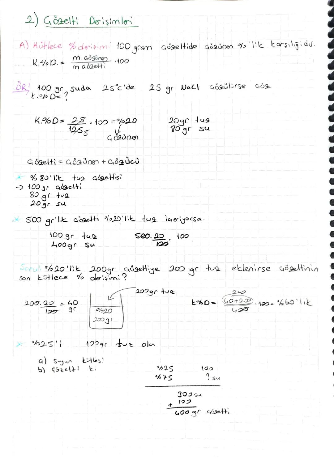 # SIVI GÖZELTİLER VE GÖZÜNÜRLÜK

1) Gözücü - Gözünen Etkileşimleri:

En az iki ya da daha fazla saf maddenin homojen karışması
Sonucu oluşan