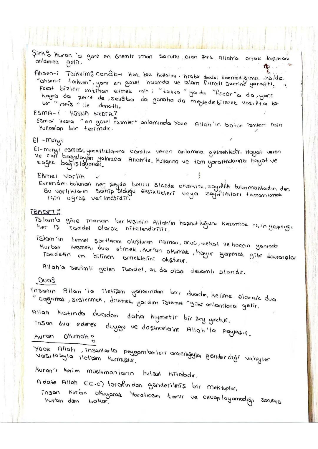 ortak koşmak
Sirk Kuran'a göre en Snemir iman Sorunu olan Şirk Allah'a
anlamına gelir.
Ahsen-i Takvimo cenâb-ı Hak biz kullarını, hiçbir obe