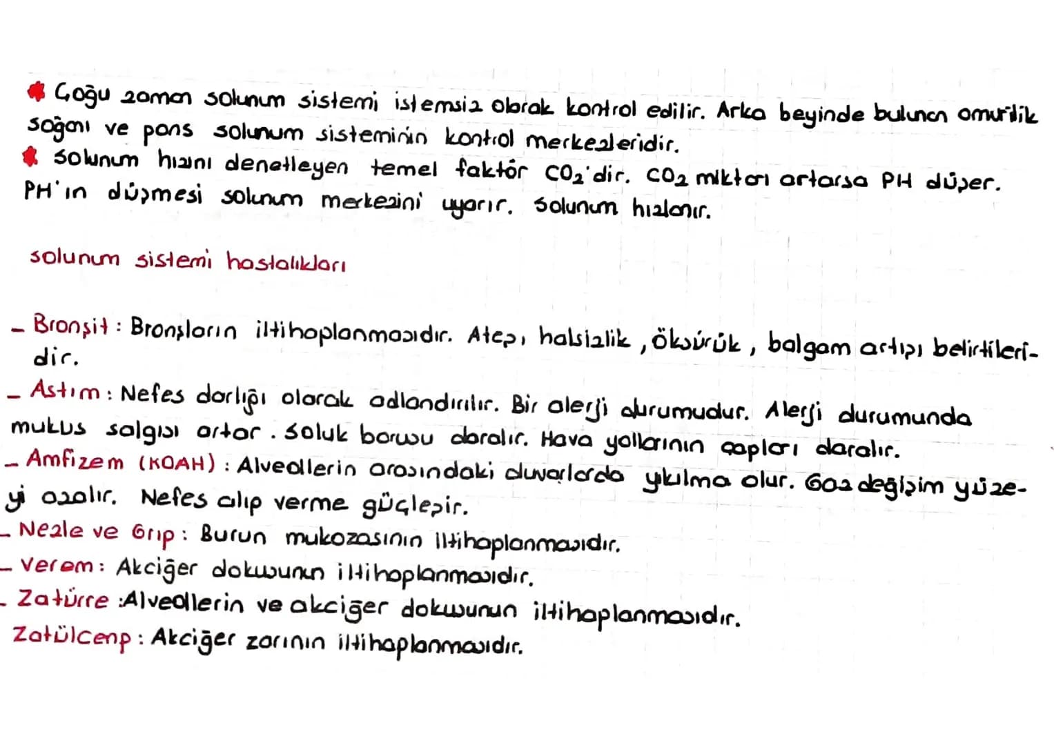 SOLUNUM SISTEMI
Solunum sistemi organları sırasıyla;
-
[Burun gırtlak.
- Soluk borusu_ brons _ brons cuk- alveol,
-
seklinde sıralanı
Burun: