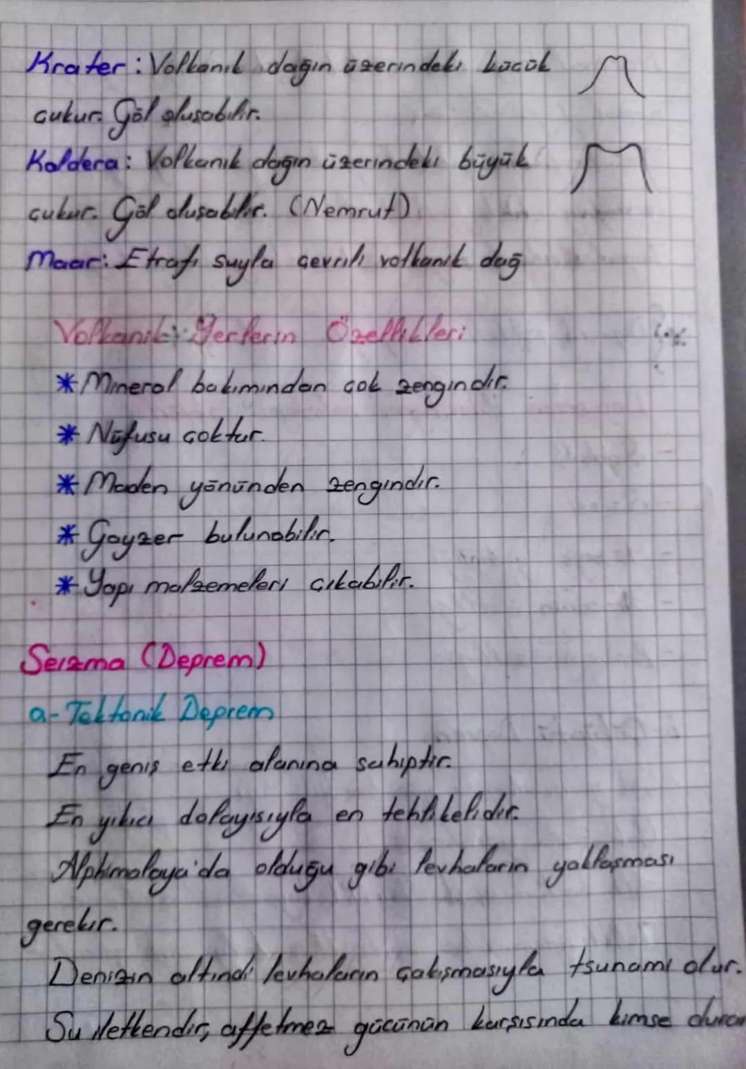 iC KUVVETLER
Gücünü ve enerjisini yerin derinliklerinden
çekirdekteli manyetiamadan alır.
* Levhaların hareketiyle (tektonizma) oluşur.
*Yap