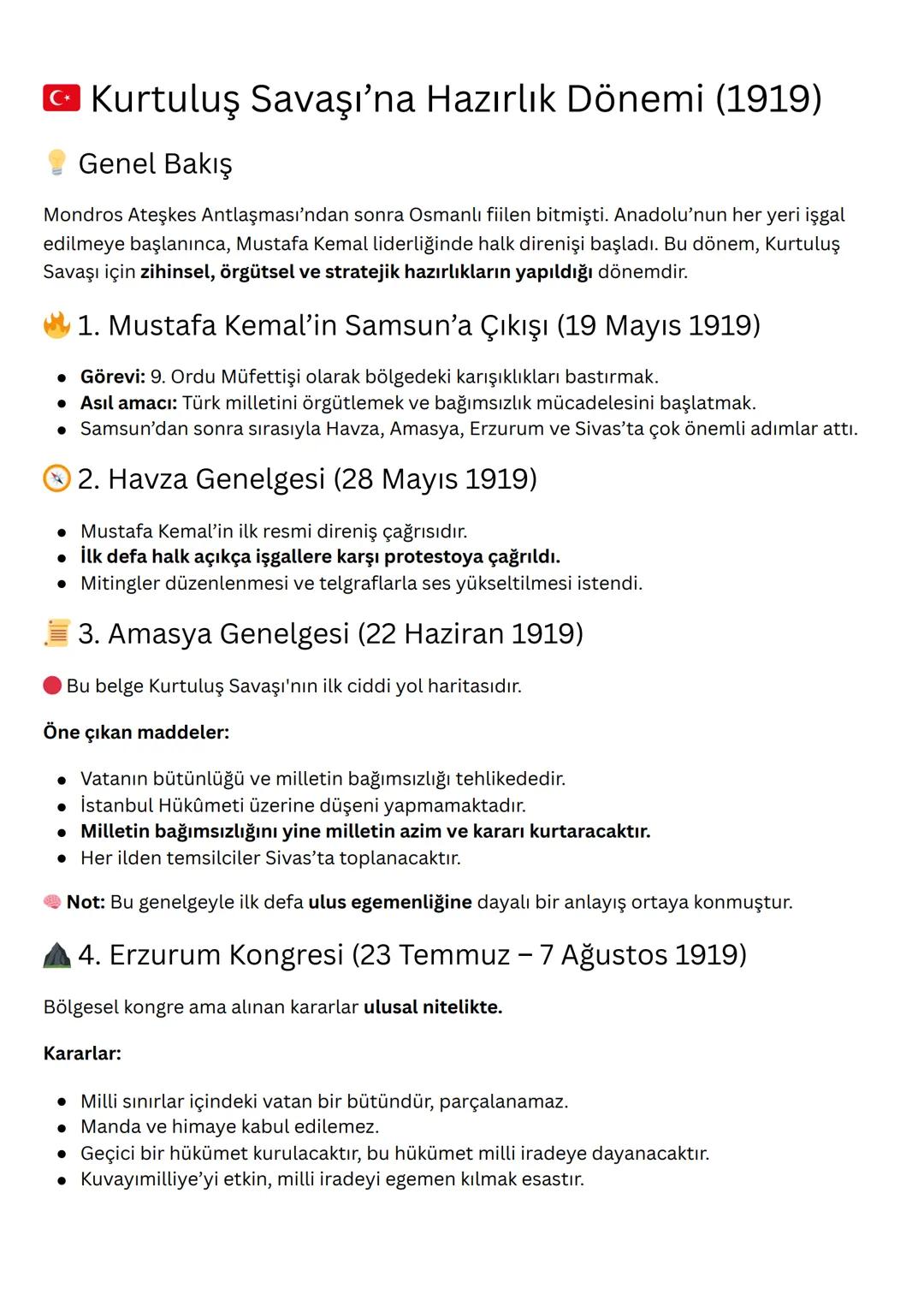 8. sınıf İnkılap