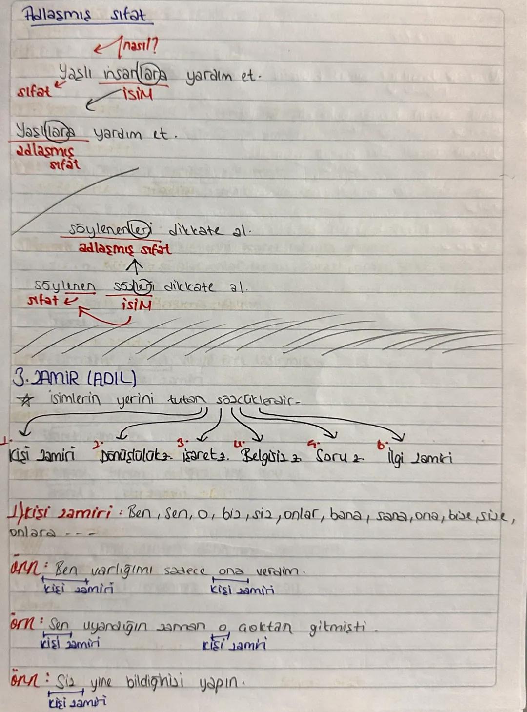 Salcük TÜRLERİ
isim (ad)
Fill (cylem)
Sifat (on ad)
Jamir (adıl)
Jarf (belirtec)
Edat (ilgeu)
Bağlay
1. isim
a) varlıklara verilişine göre i