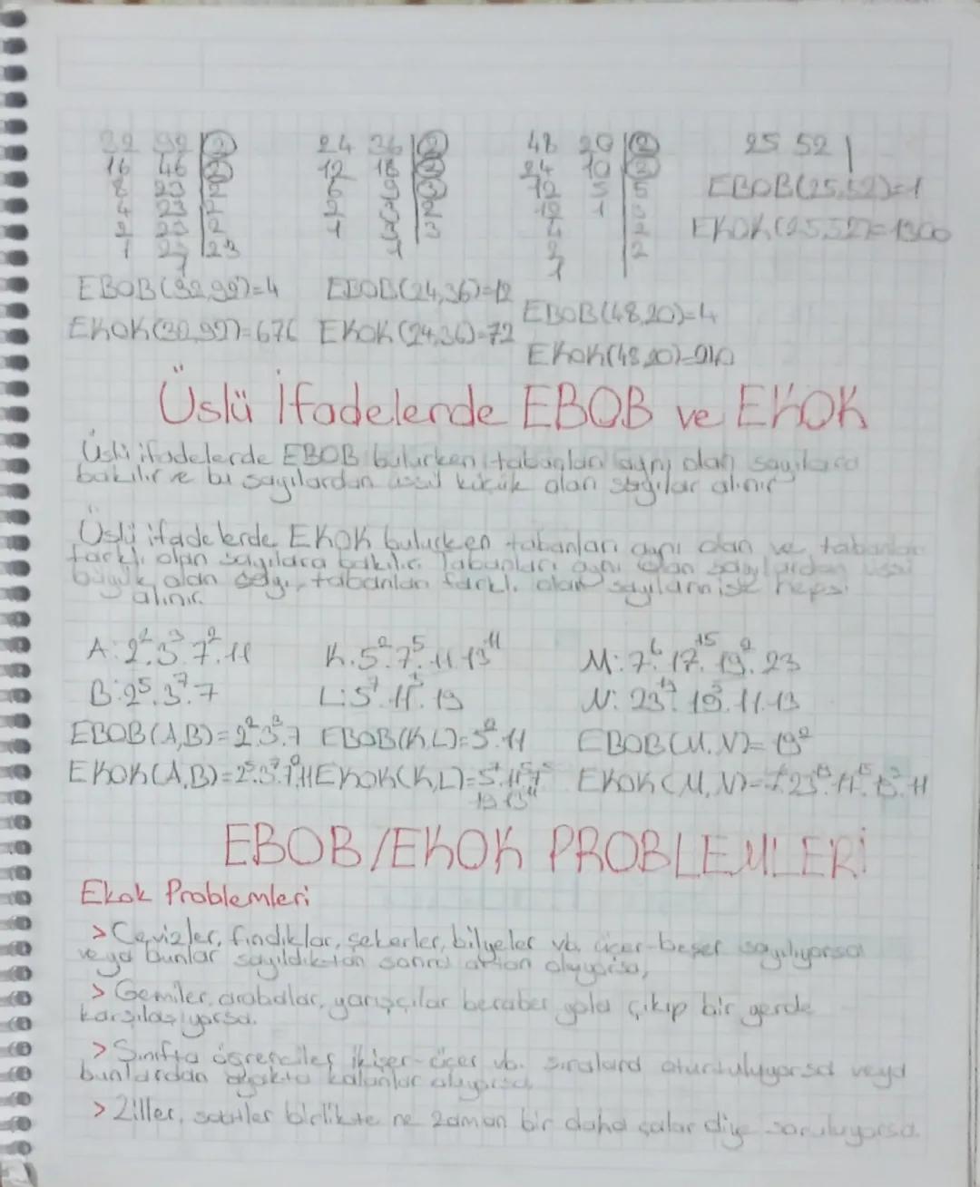 Carpanlar ve hatlar
2 ile Bolünebilme Kurali: Son sayının "0,2,4,6,8" olması
gerekir
3 ile Bolinebilme Kurah: Rokamların toplamı 3'ün katı
o