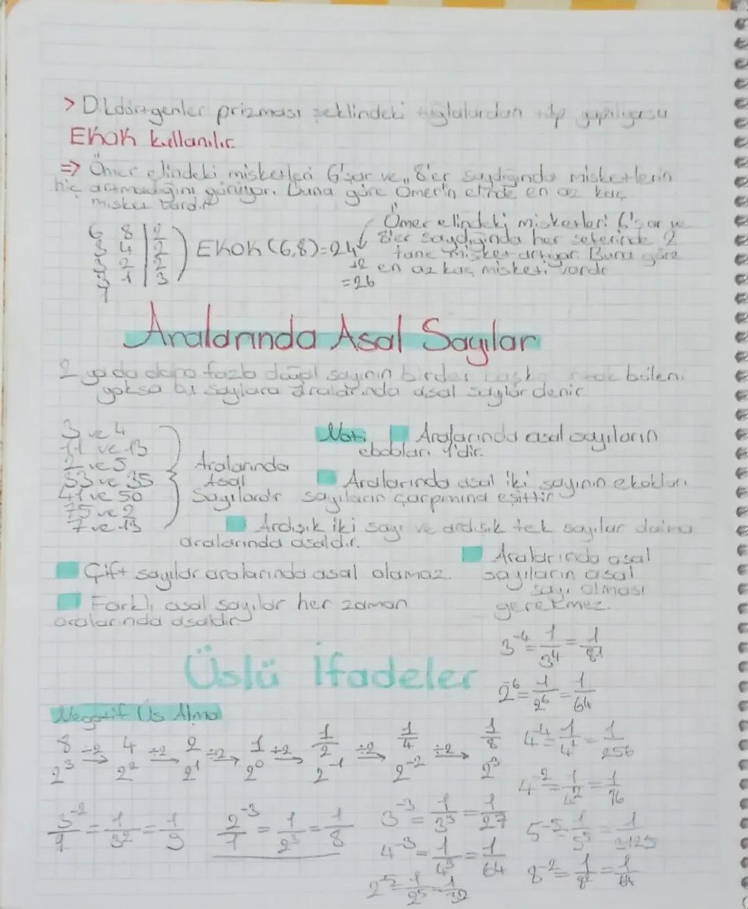 Carpanlar ve hatlar
2 ile Bolünebilme Kurali: Son sayının "0,2,4,6,8" olması
gerekir
3 ile Bolinebilme Kurah: Rokamların toplamı 3'ün katı
o