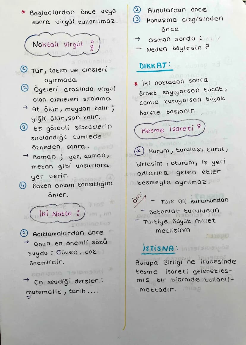 4
⑦
->
NOKTALAMA ISARETLERİ
Virgül 9
།ཡ།
Es göreuli sözcükleri
Sıralamada
Cümleleri
sıralamada
Uzun cumlelerde özneyi
Sobelli
->
li etmet ad