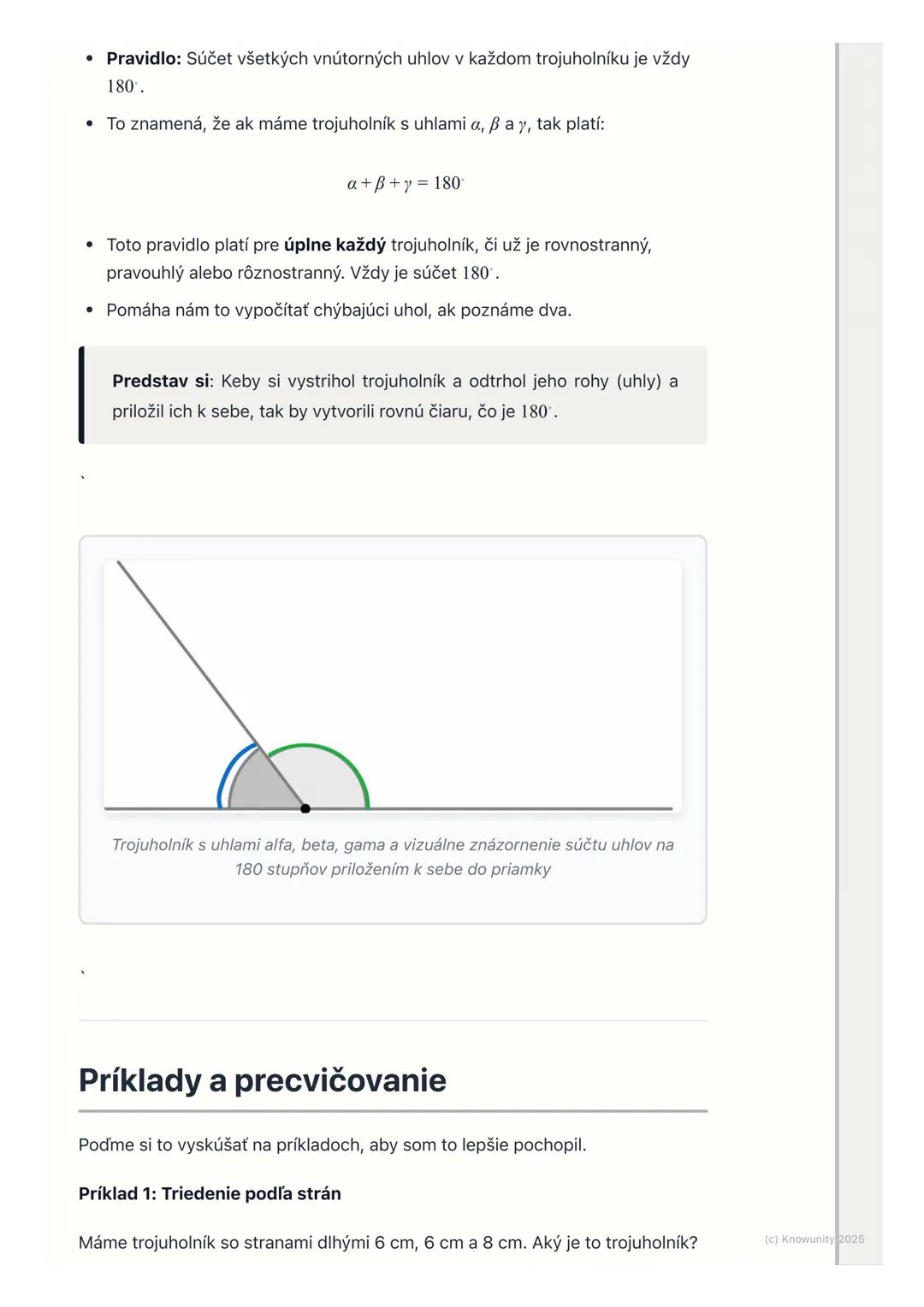 # Trojuholníky

## Úvod do trojuholníkov

Trojuholníky sú super dôležité tvary v matematike, hlavne v geometrii. Sú
všade okolo nás v domoch
