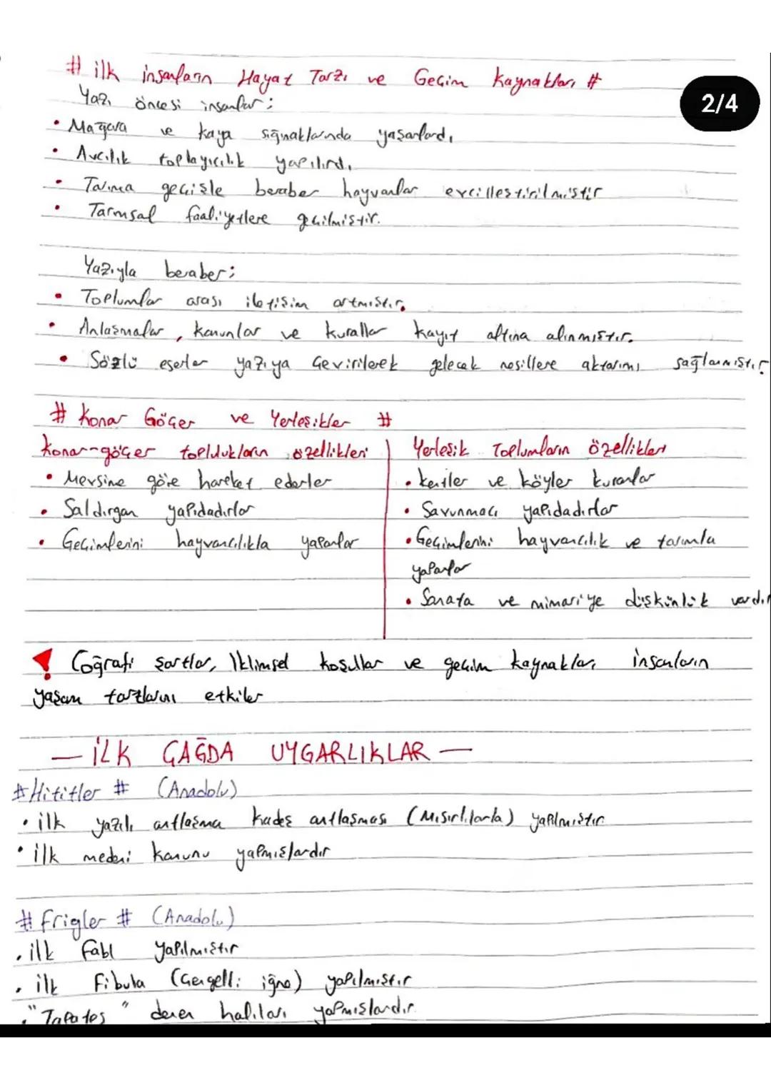 #ilk insanlaran Hayat Tarzı ve Geçim kaynakları #
2/4
Yazı öncesi insanlar;
*   Mageva ve kaya sığınaklarında yaşarlardı
*   Avcılık toplayı