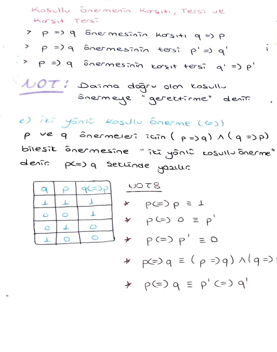 # MANTIK

Tonim 8
Doğru ya da yonlış kesin haku3
belirter ifadelere önerme denir
ôrnek:

- 2 çift sagıdıc
- Türkiye'nin baskenti lamic 'dic
