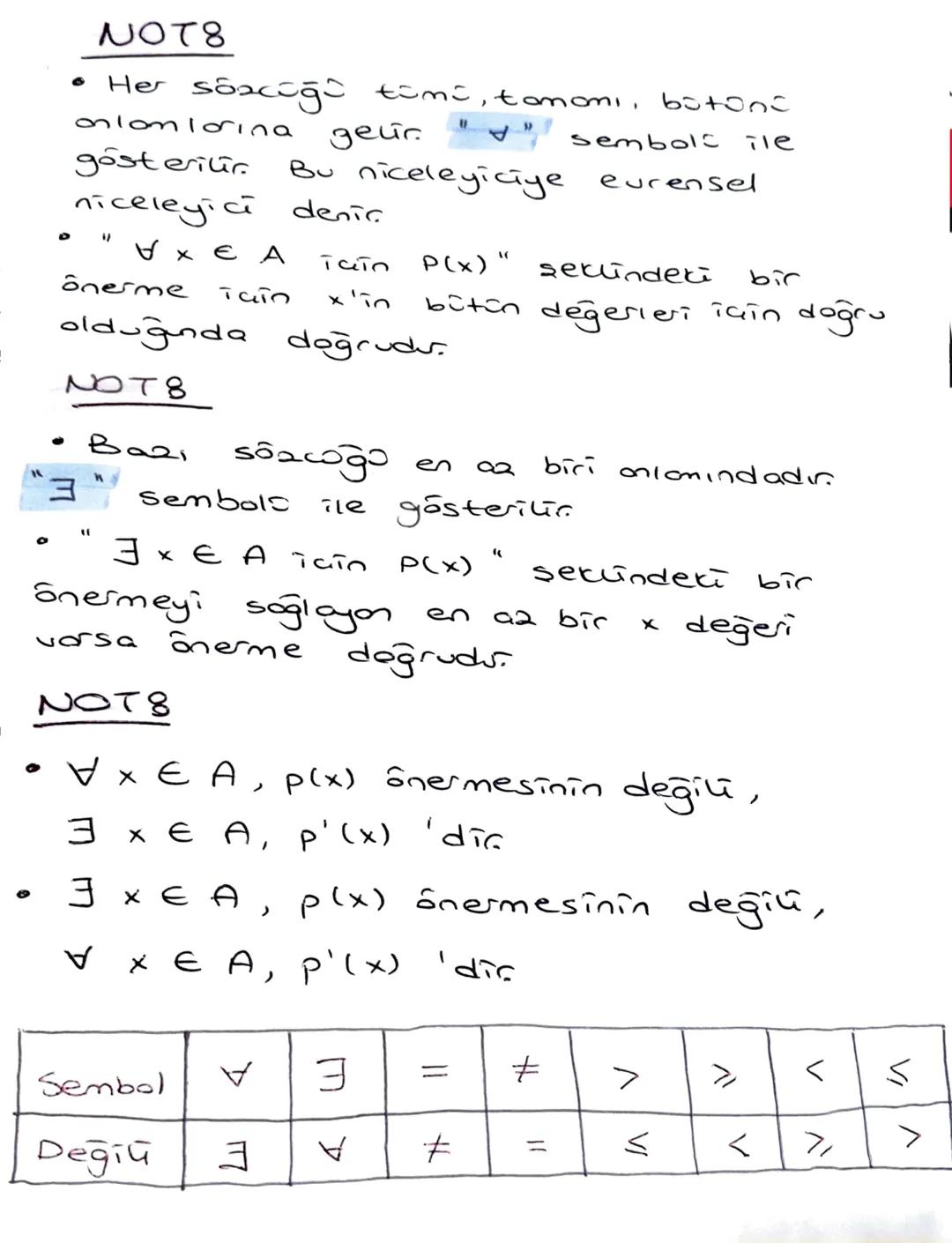 # MANTIK

Tonim 8
Doğru ya da yonlış kesin haku3
belirter ifadelere önerme denir
ôrnek:

- 2 çift sagıdıc
- Türkiye'nin baskenti lamic 'dic

