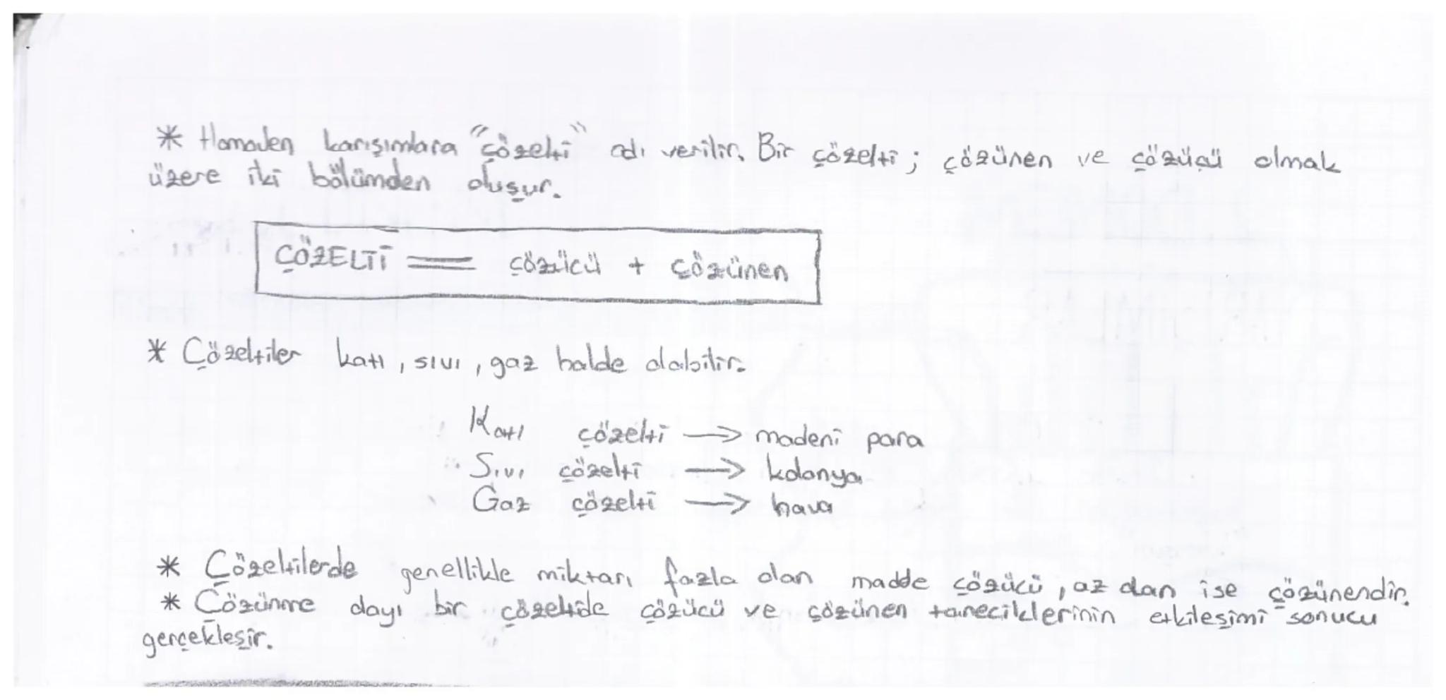 # KARIŞIMLAR

Birden fazla maddenin kendi özelliklerini
kaybetmeden bir araya gelmesiyle oluşan maddelere
"karışım" denir.

ÖR/ Hava, deniz 
