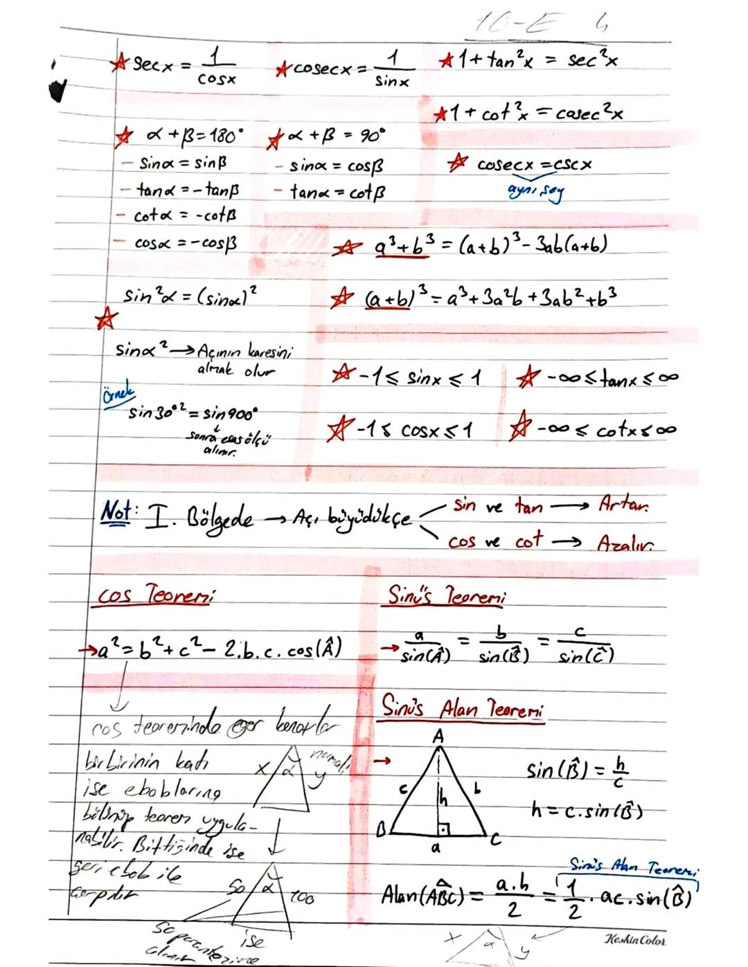 - Matematik-

Başlangıç Kenarı
negatif yo'n
B Bitis Kenarı C

Δα
α

Merkez Açı

-Trigonometri

9

12

3

Bitis Kenarı
pozidif
yon
B Başlangı